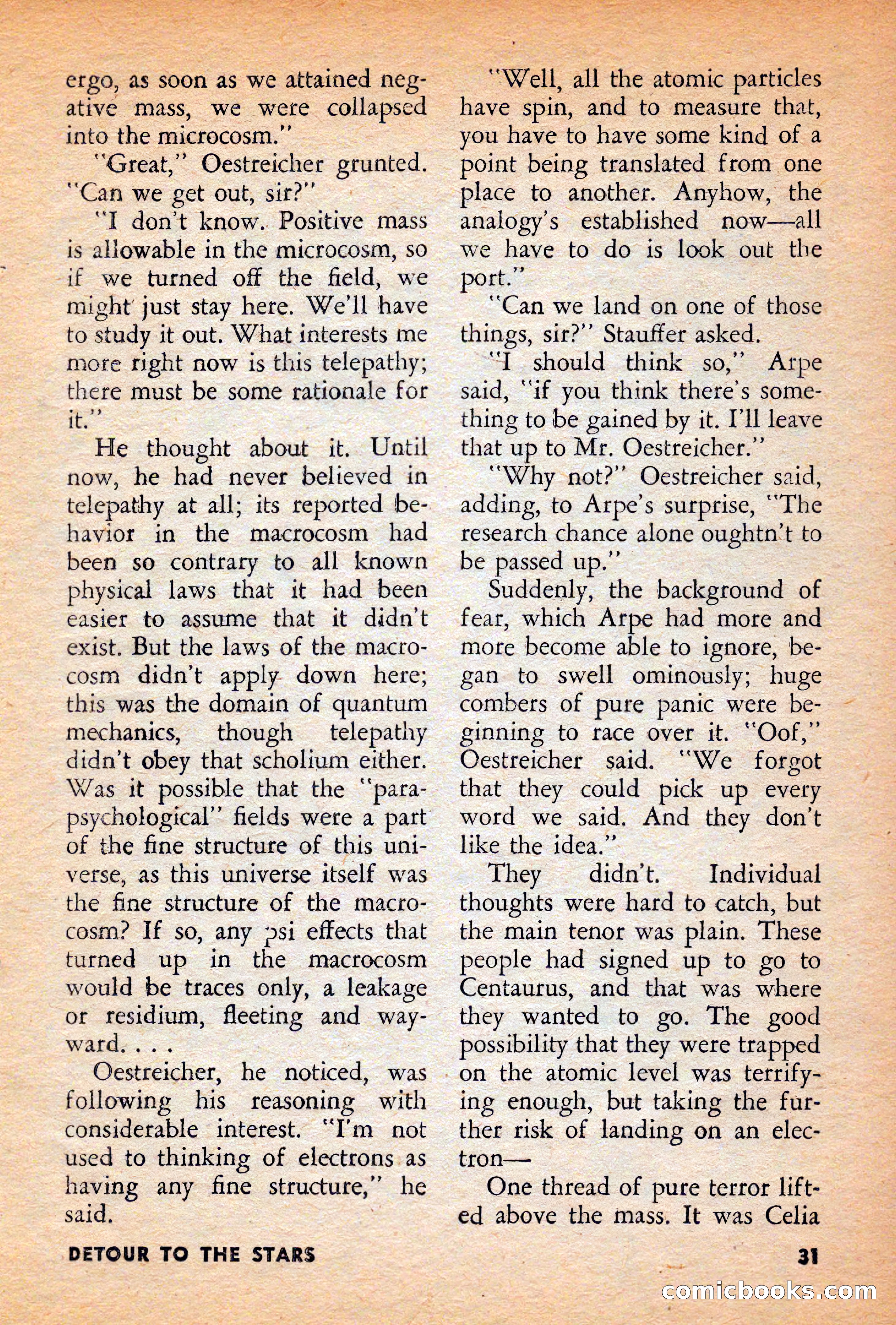 Infinity Science Fiction, December 1956 — page 31 of 132