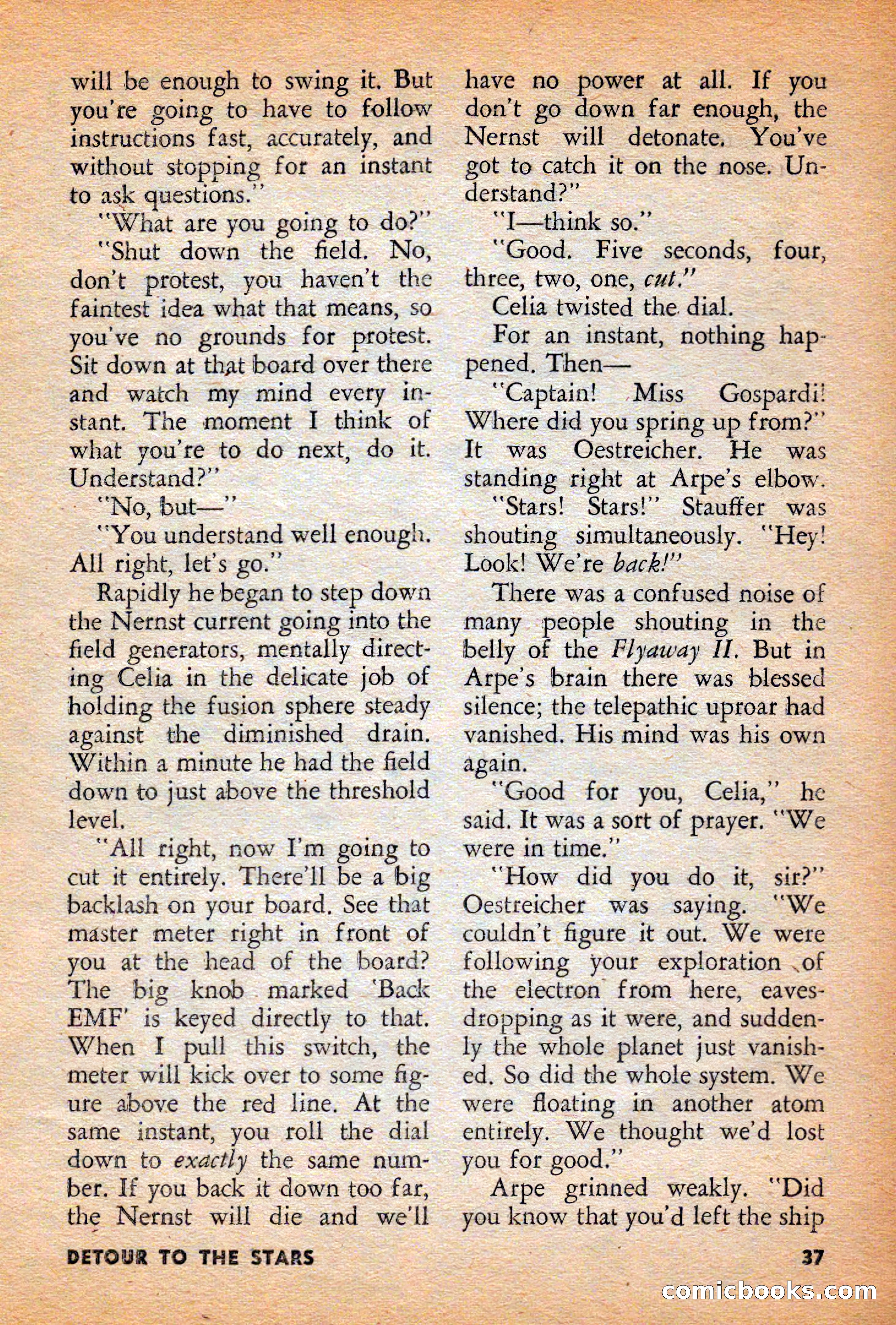 Infinity Science Fiction, December 1956 — page 37 of 132
