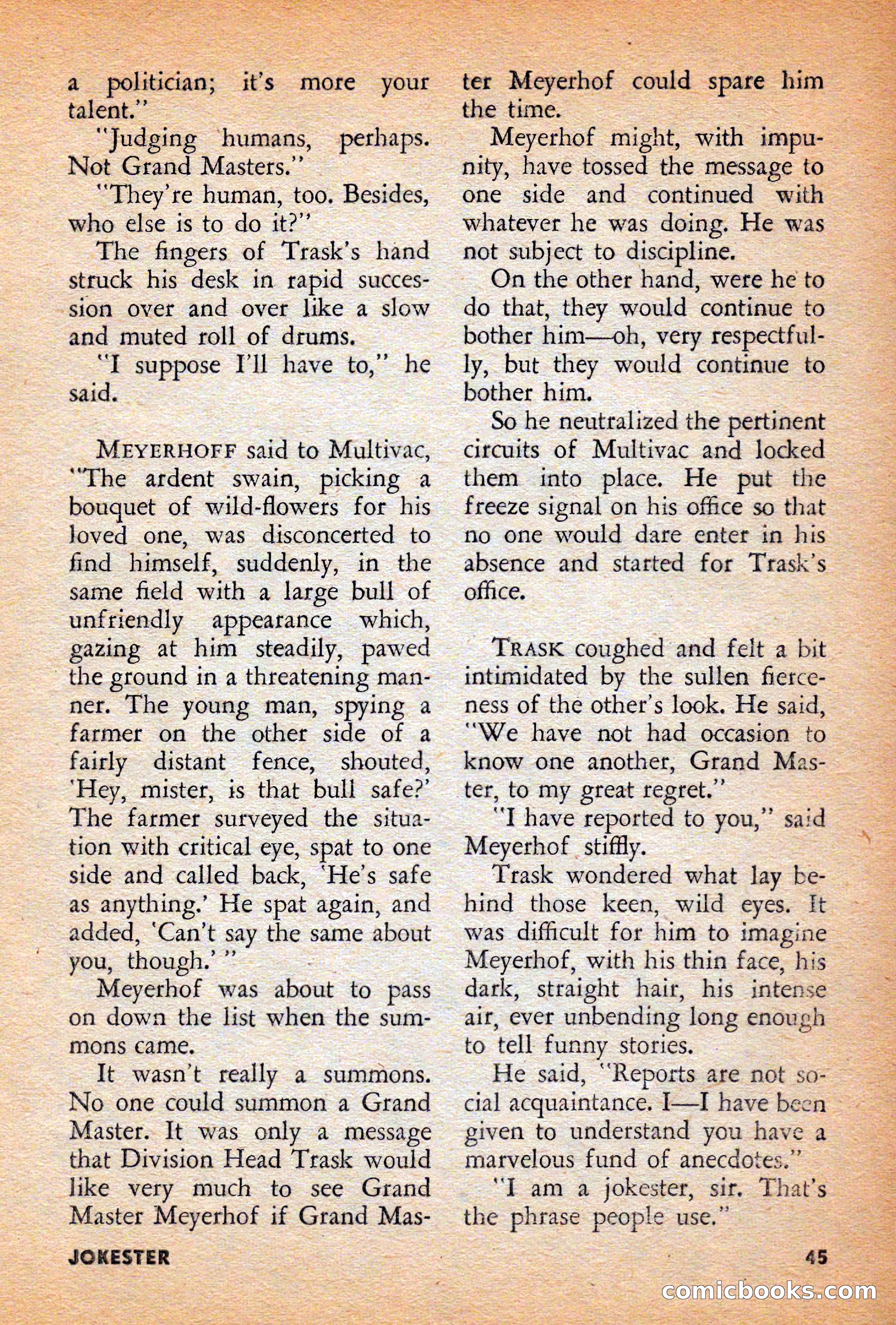 Infinity Science Fiction, December 1956 — page 45 of 132