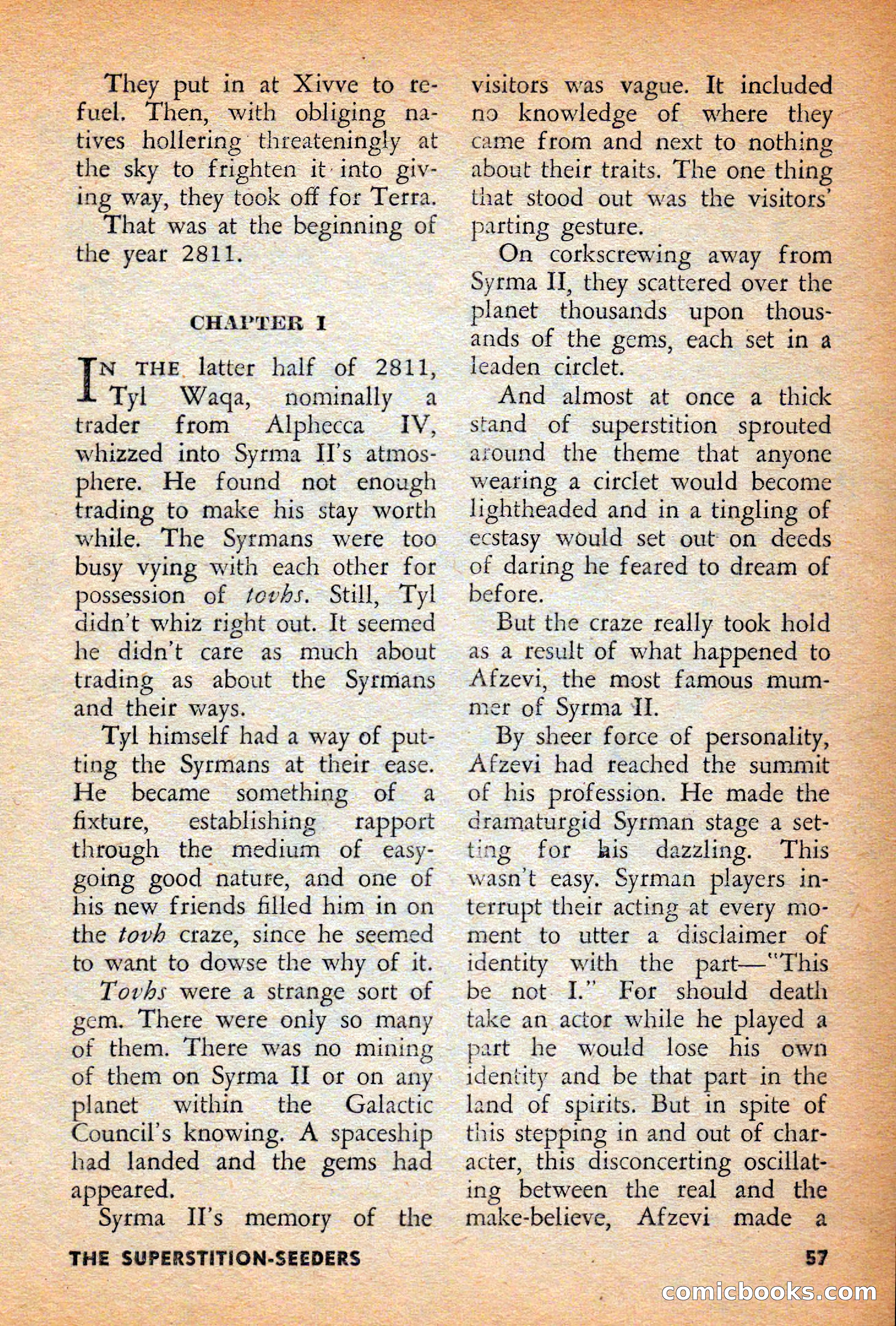 Infinity Science Fiction, December 1956 — page 57 of 132