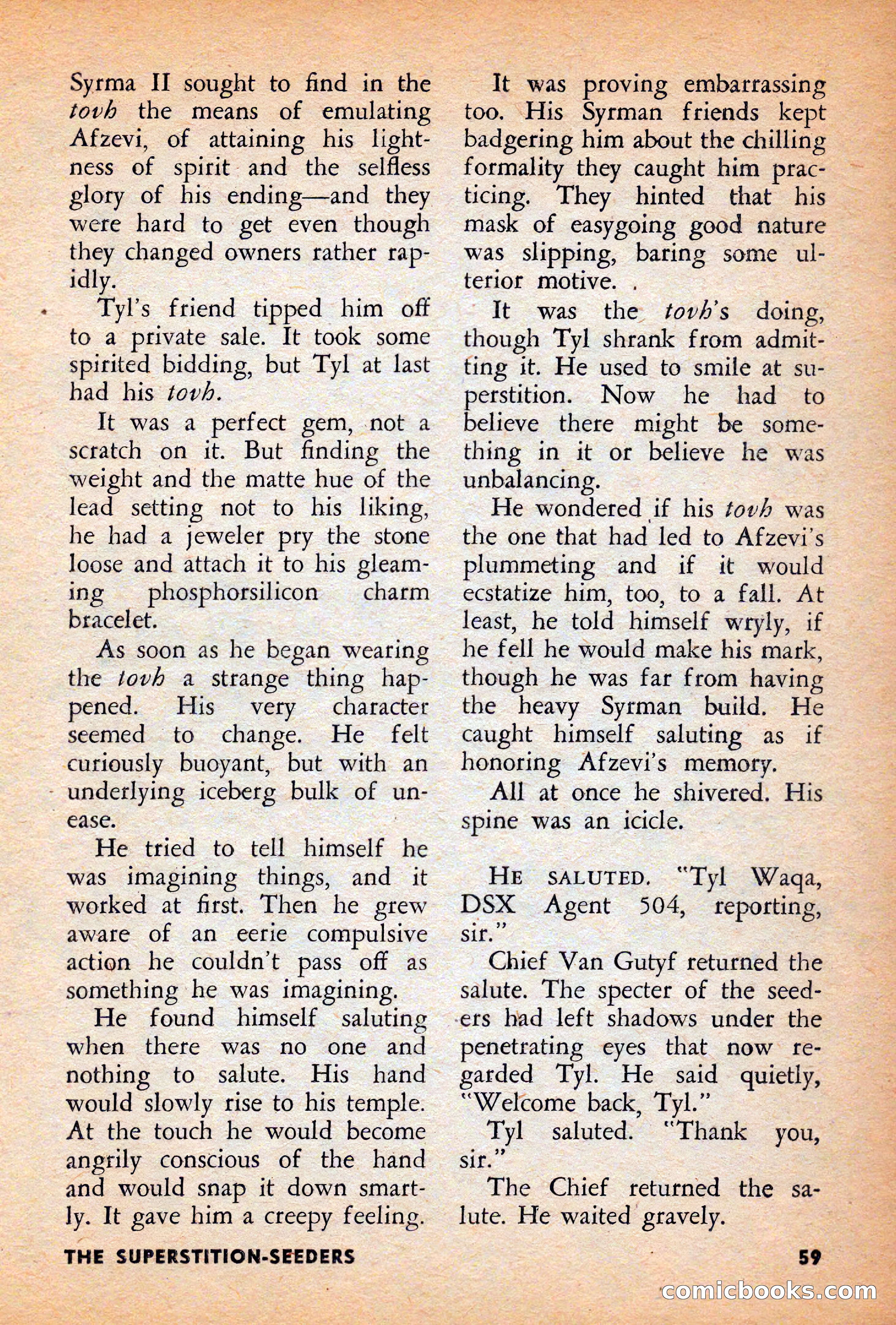 Infinity Science Fiction, December 1956 — page 59 of 132
