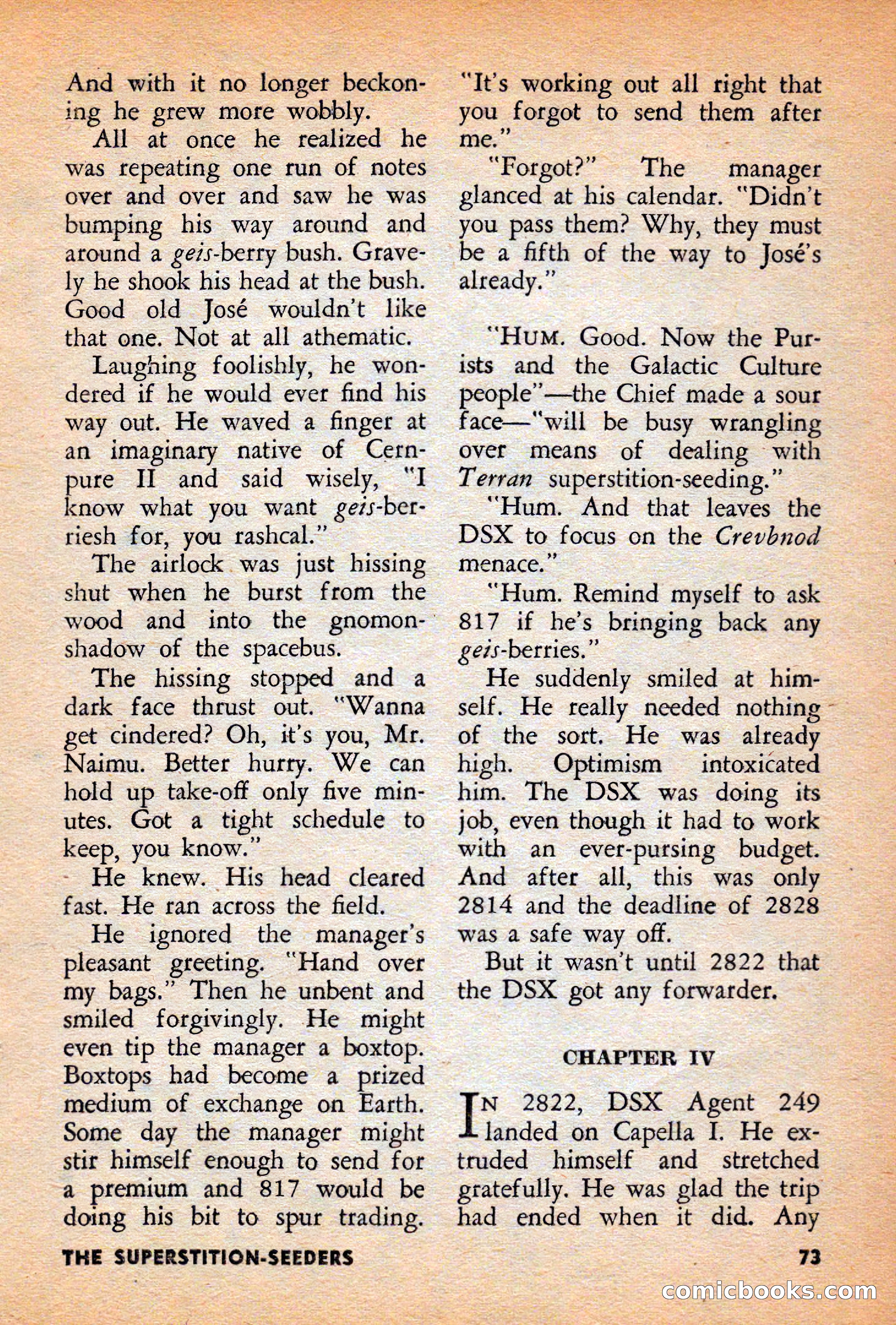 Infinity Science Fiction, December 1956 — page 73 of 132