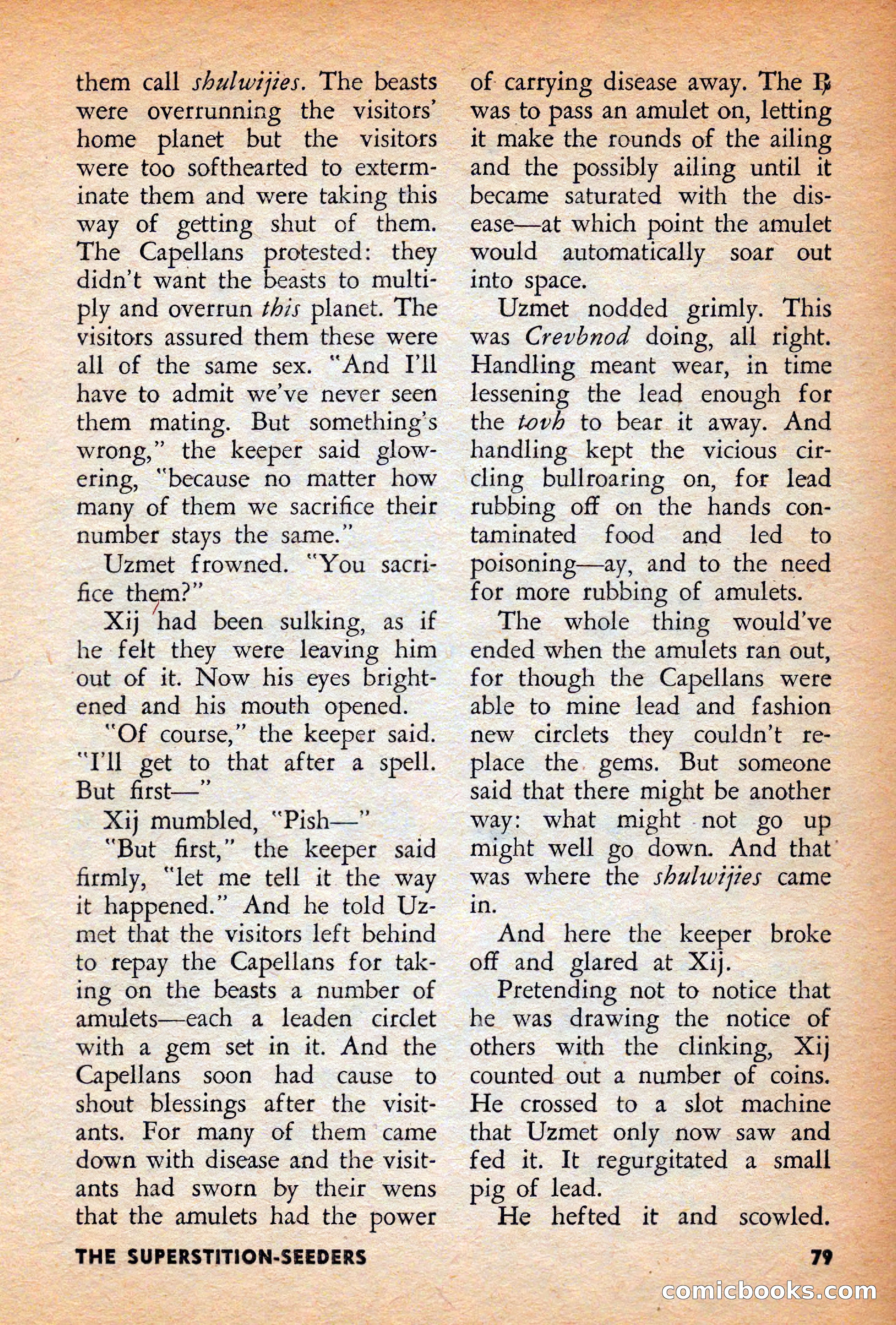 Infinity Science Fiction, December 1956 — page 79 of 132