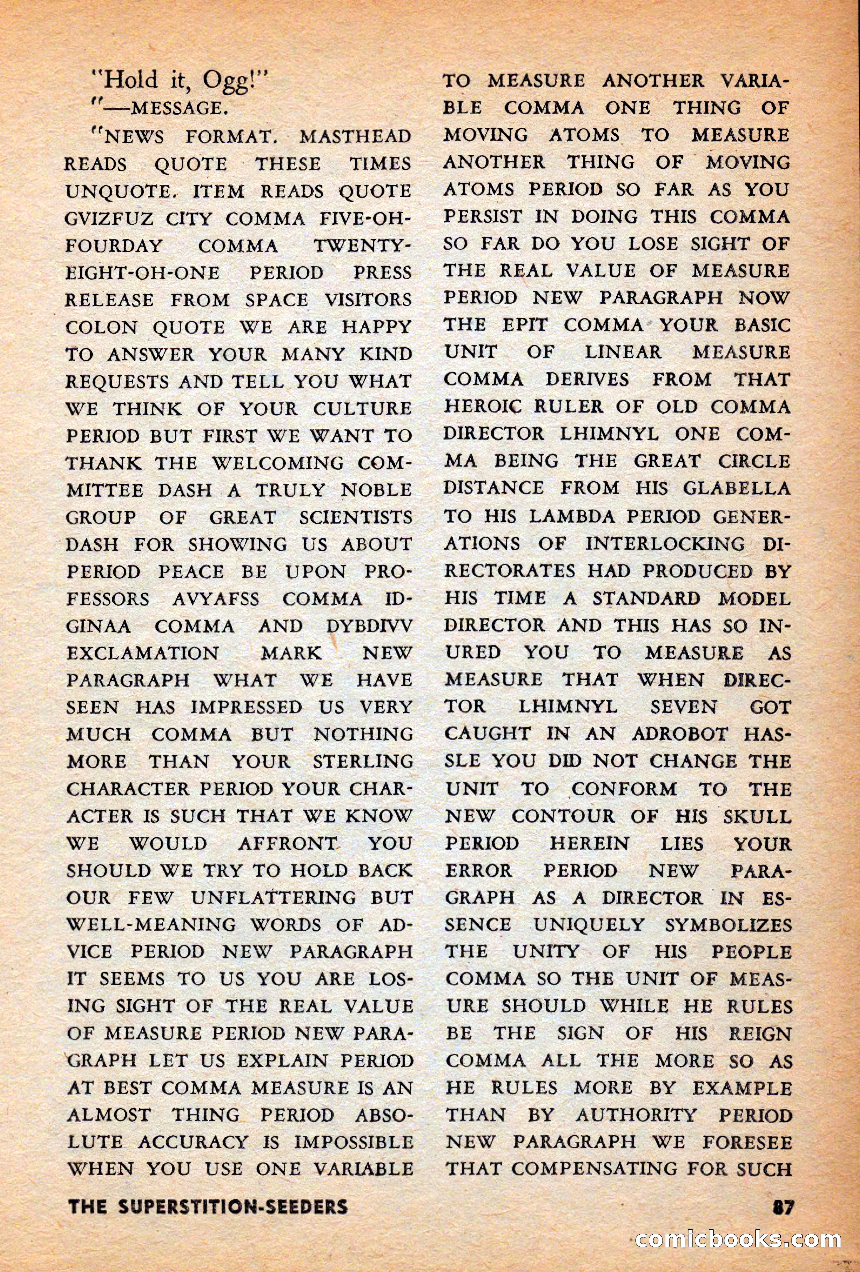 Infinity Science Fiction, December 1956 — page 87 of 132