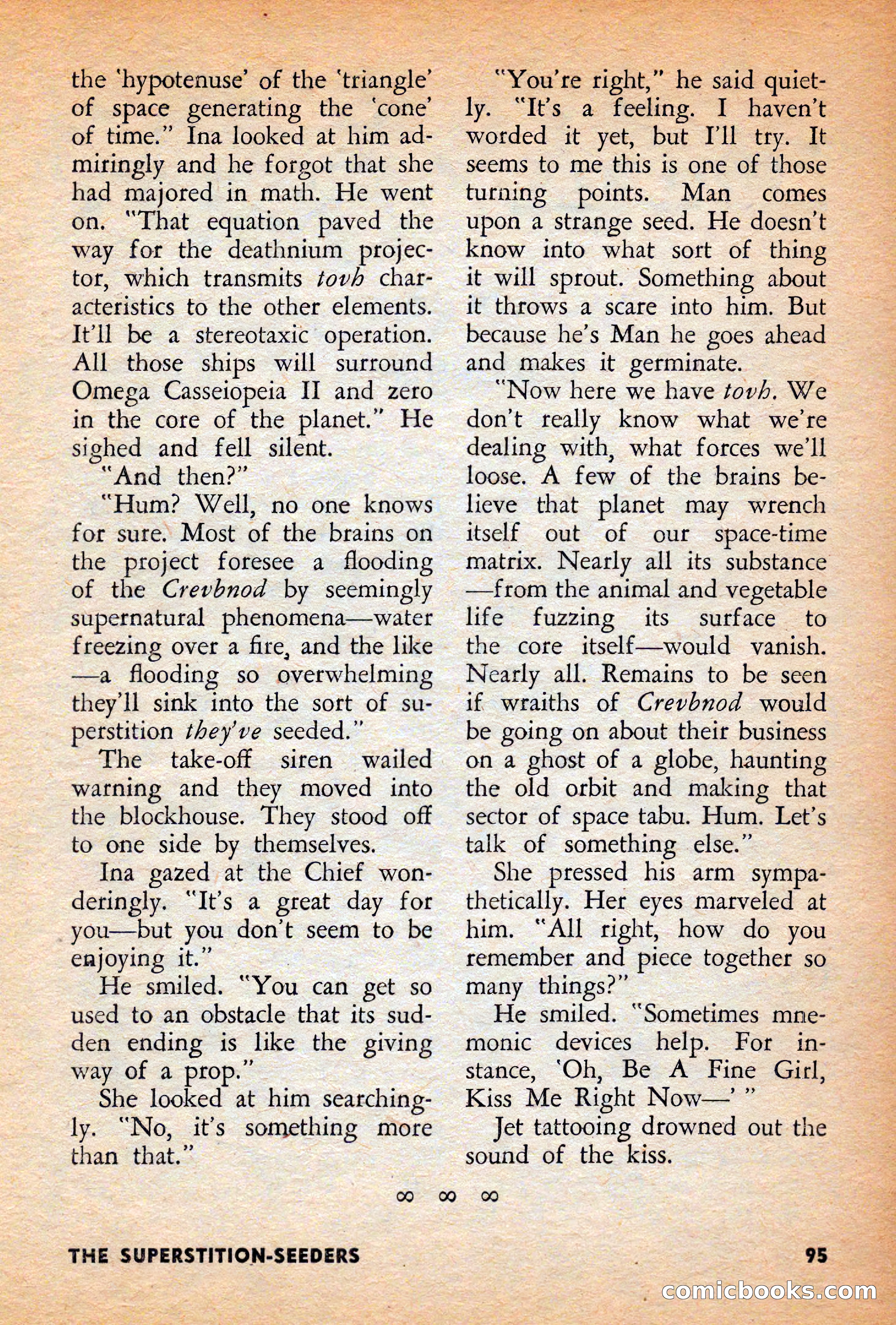 Infinity Science Fiction, December 1956 — page 95 of 132