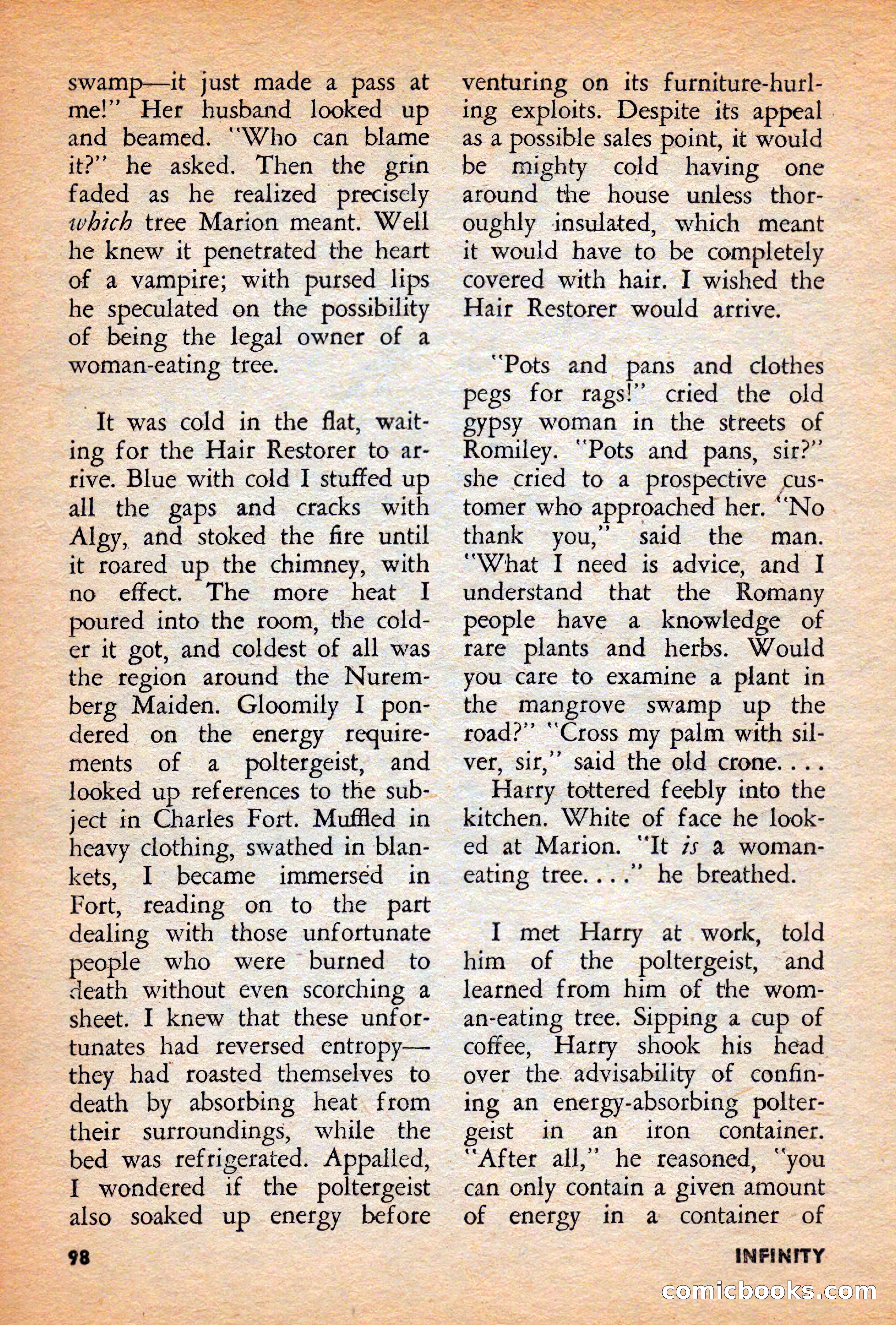 Infinity Science Fiction, December 1956 — page 98 of 132