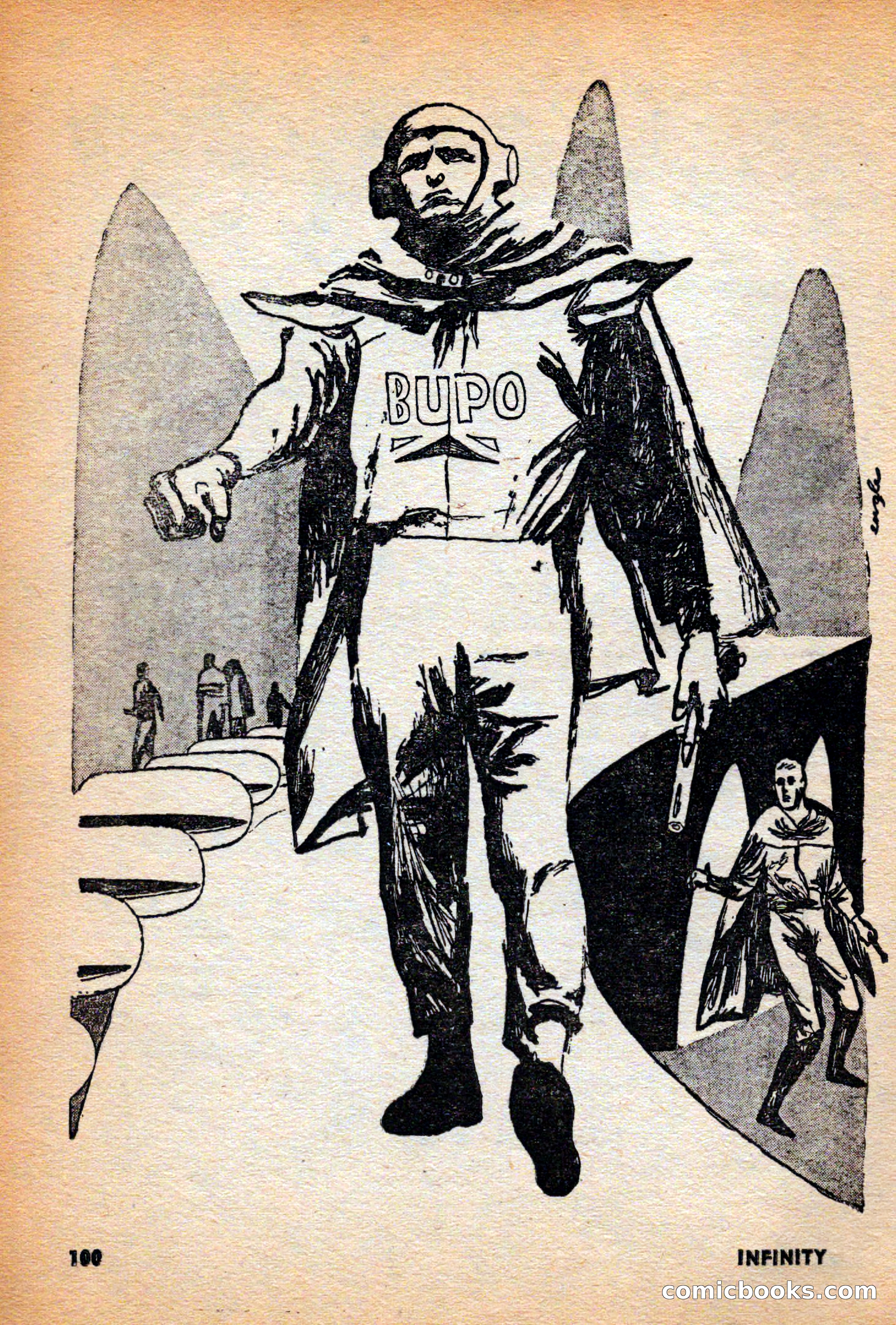 Infinity Science Fiction, December 1956 — page 100 of 132