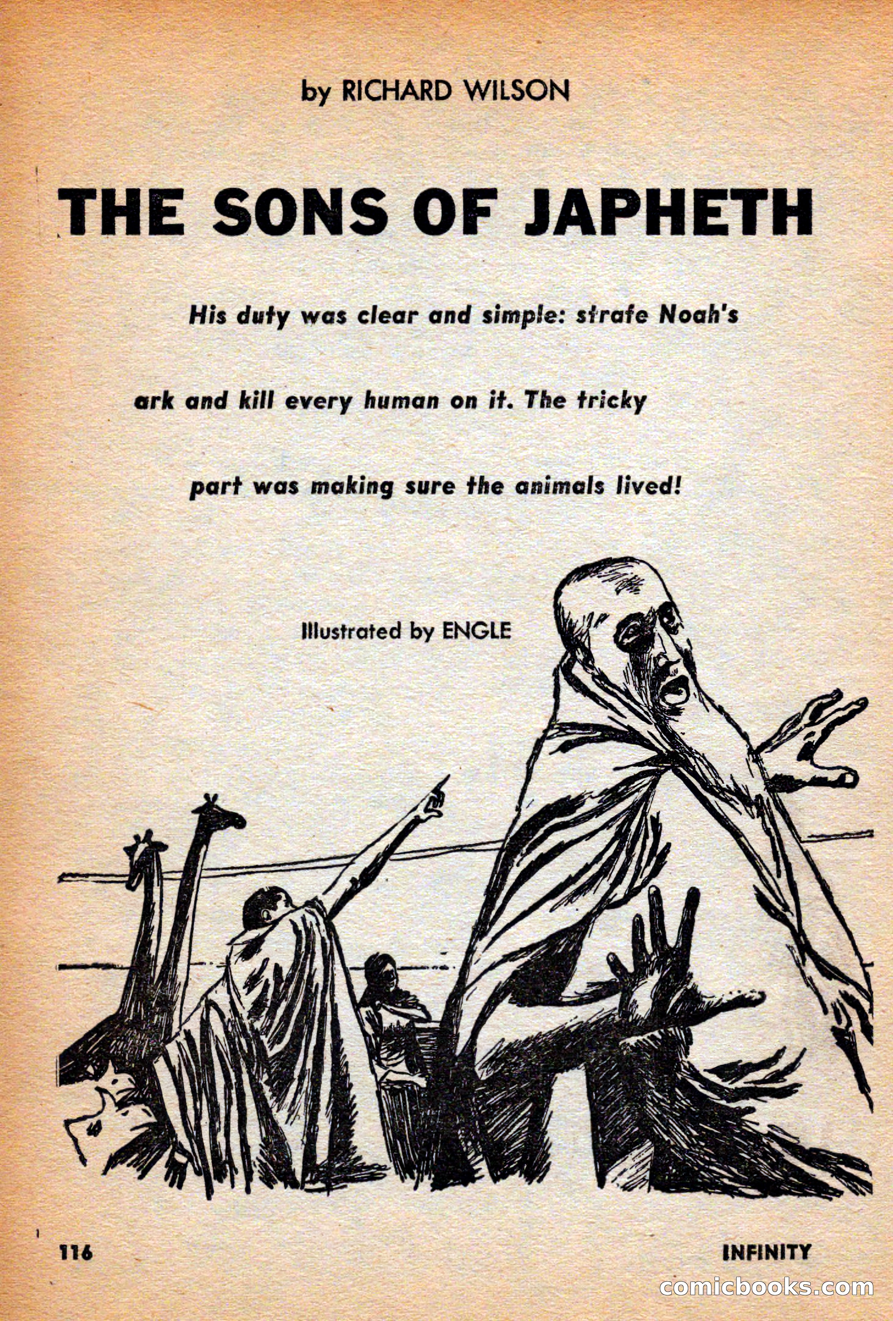 Infinity Science Fiction, December 1956 — page 116 of 132