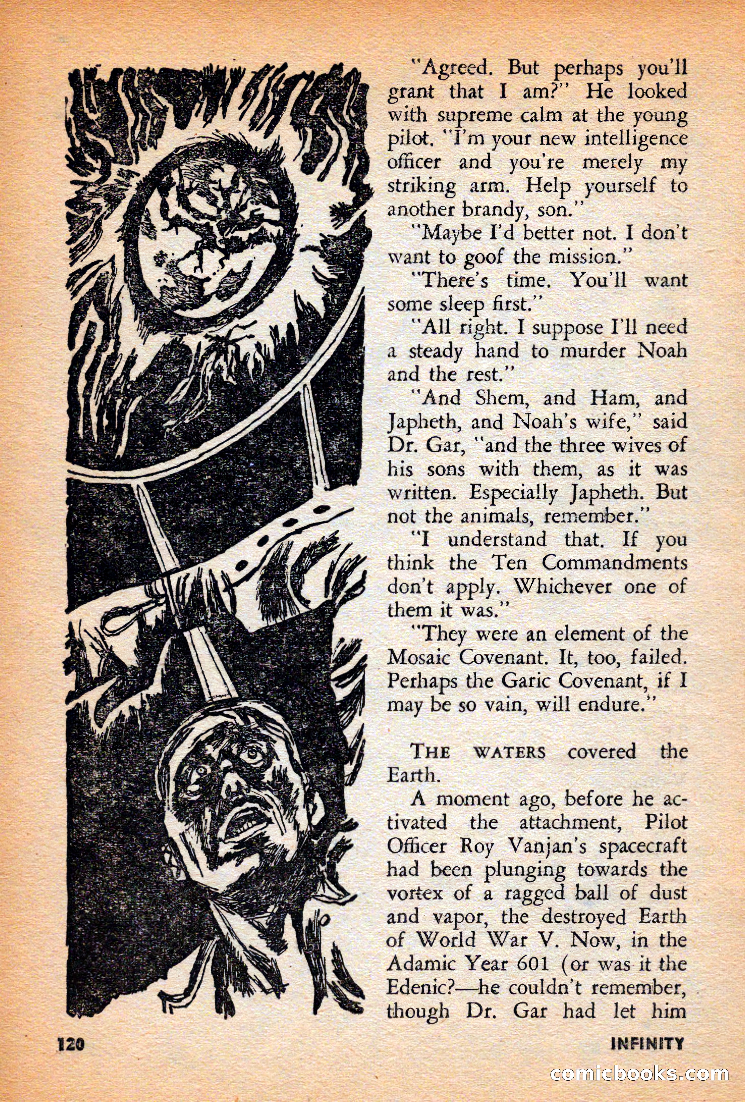 Infinity Science Fiction, December 1956 — page 120 of 132