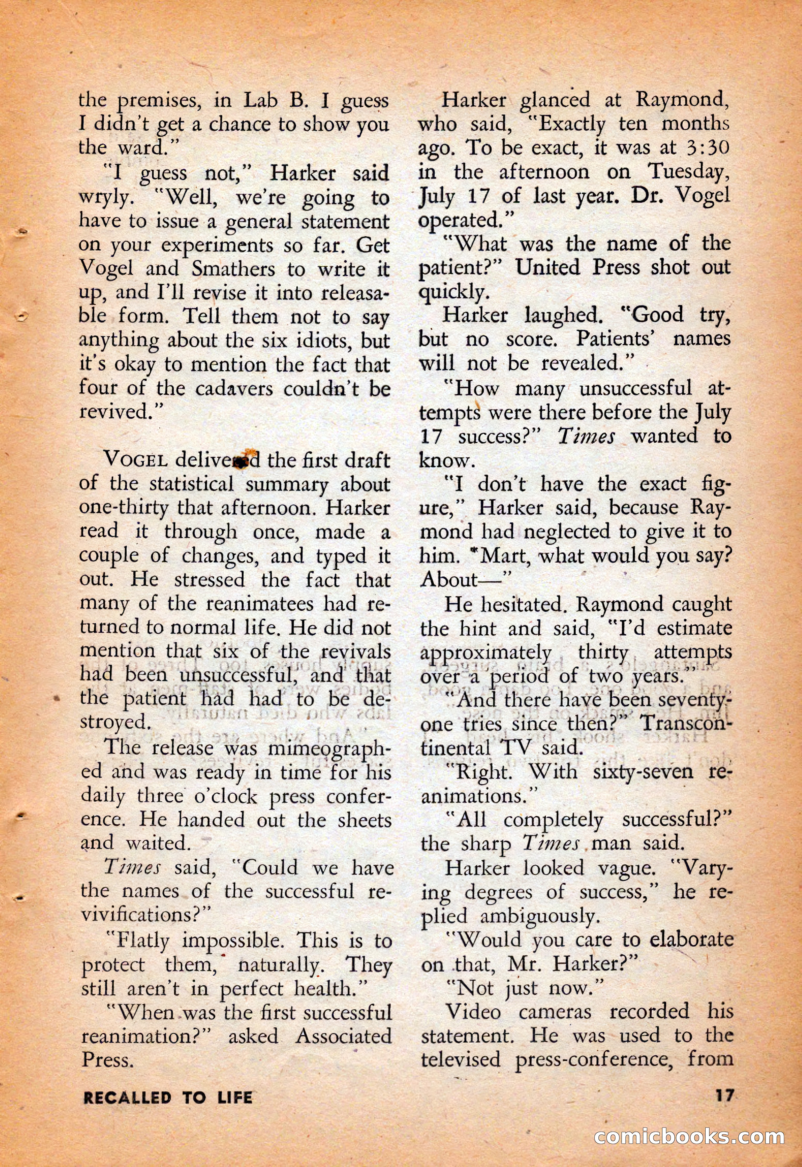Infinity Science Fiction, August 1958 — page 17 of 132