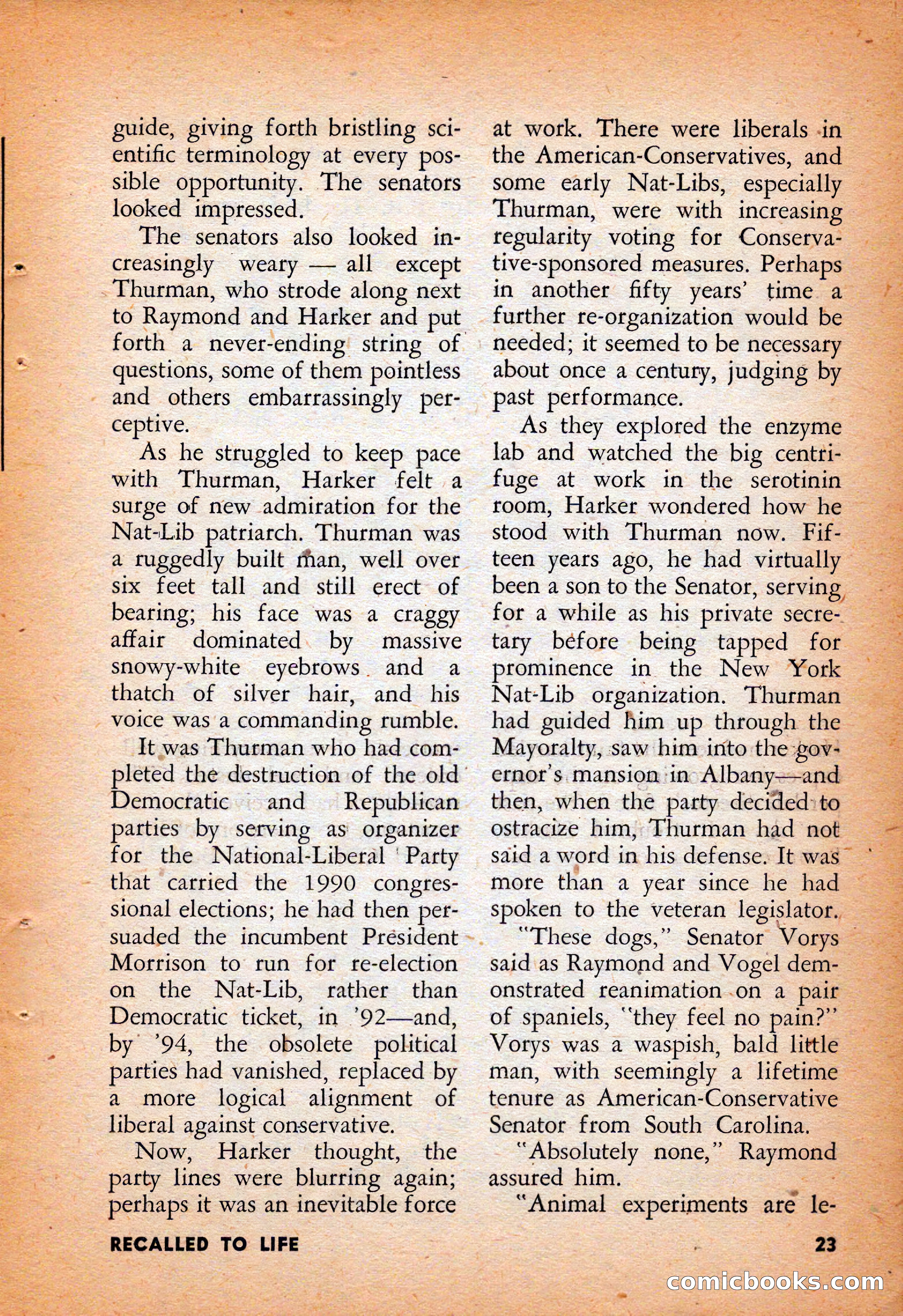 Infinity Science Fiction, August 1958 — page 23 of 132