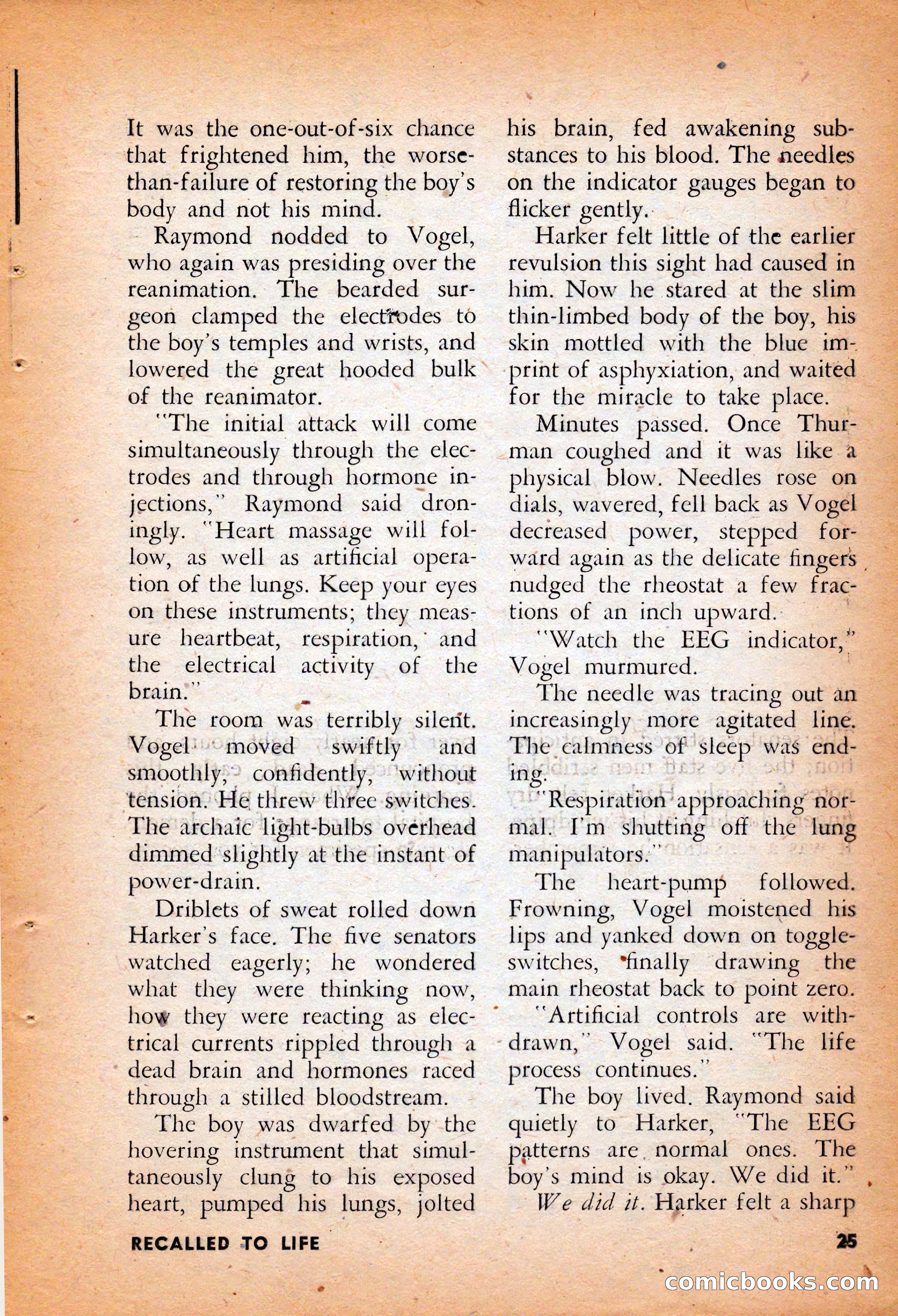 Infinity Science Fiction, August 1958 — page 25 of 132