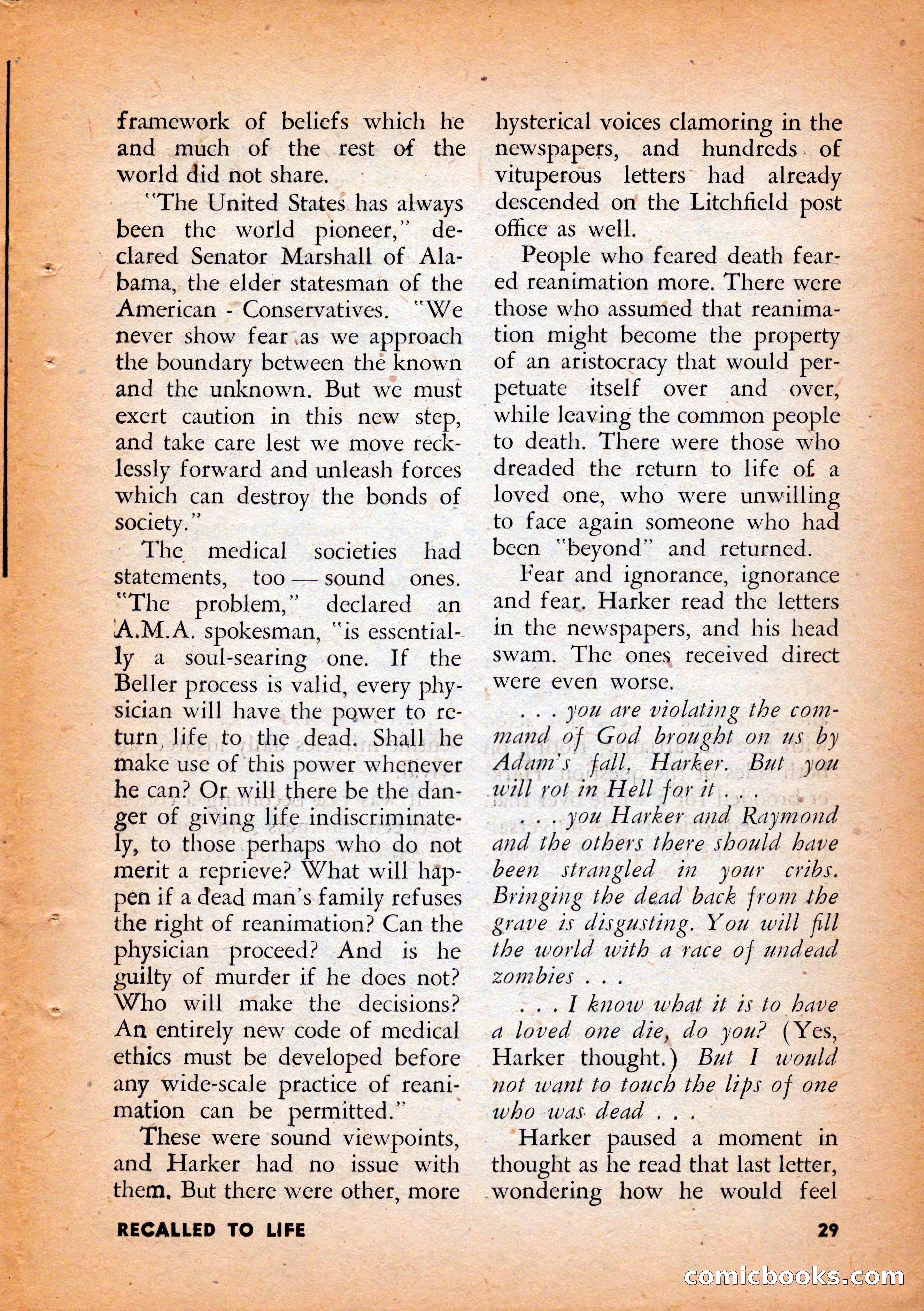 Infinity Science Fiction, August 1958 — page 29 of 132