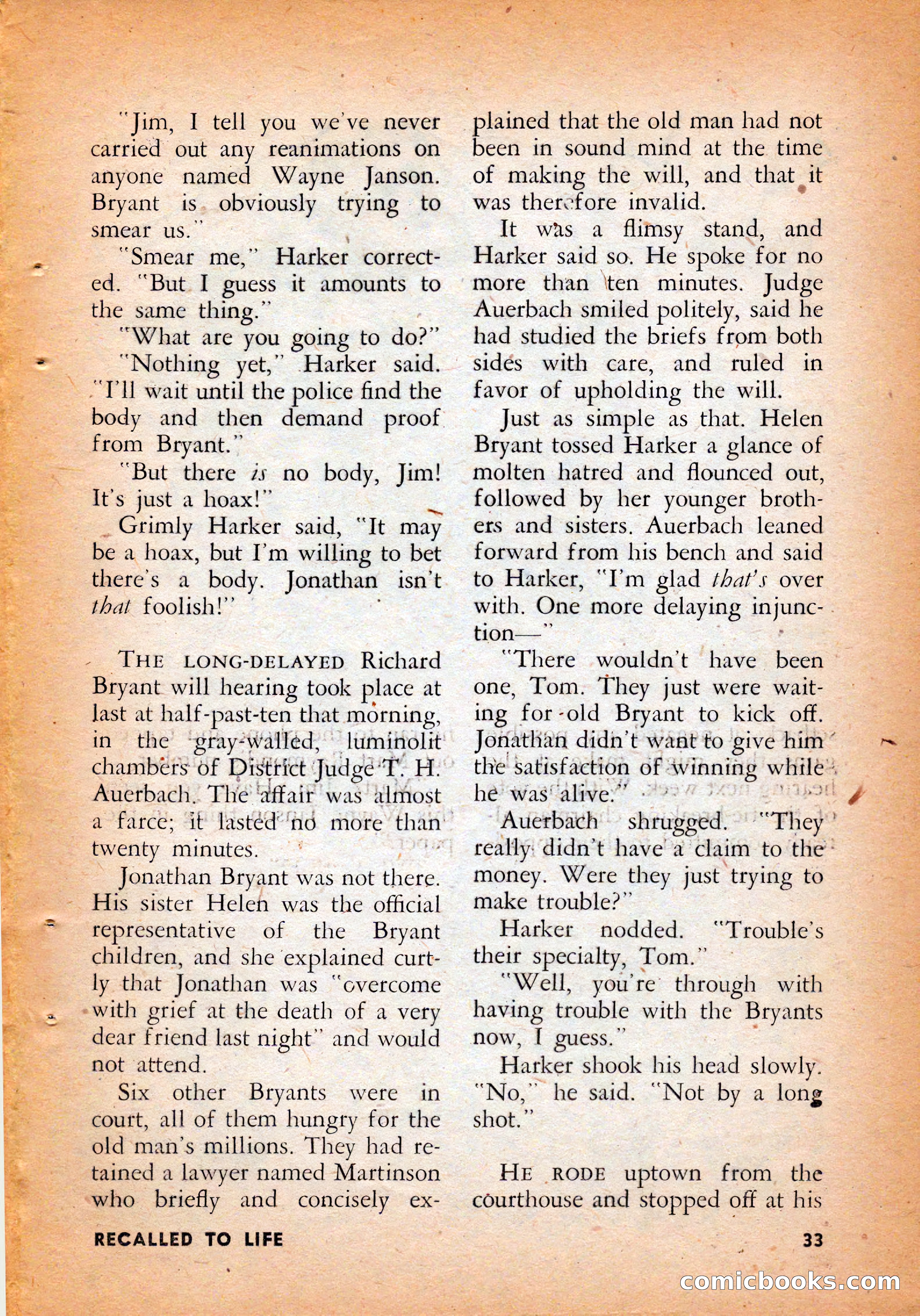 Infinity Science Fiction, August 1958 — page 33 of 132