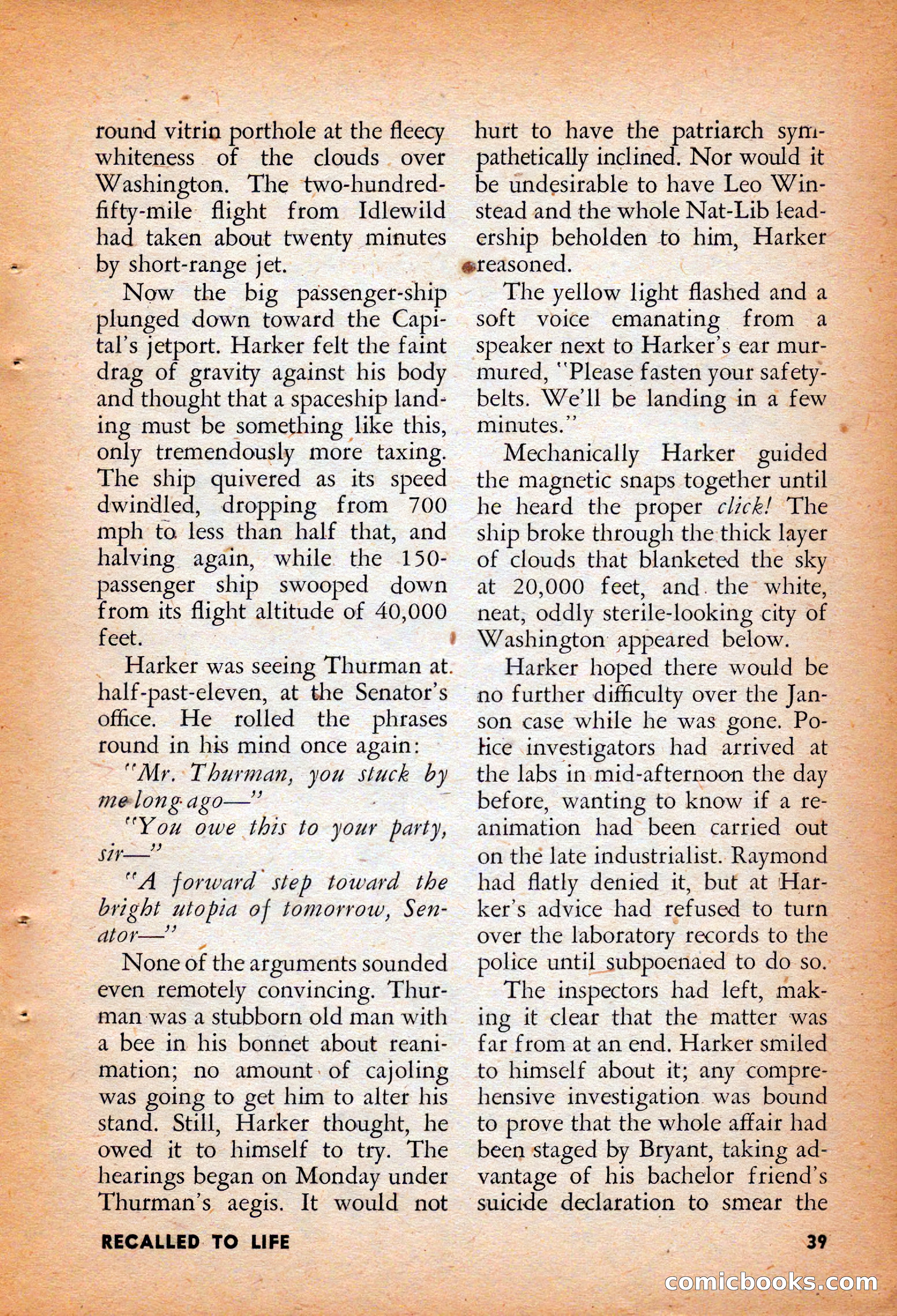 Infinity Science Fiction, August 1958 — page 39 of 132