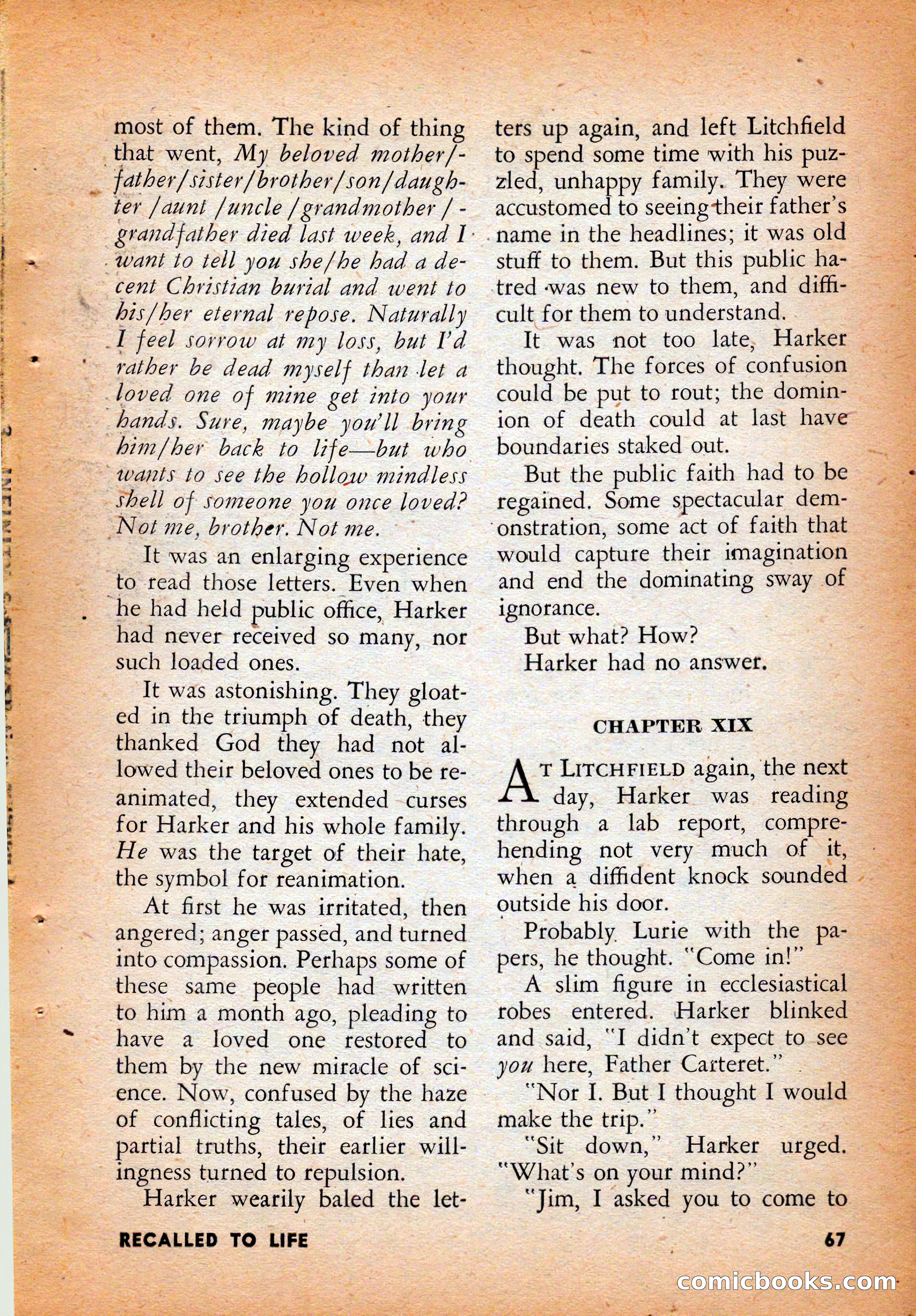 Infinity Science Fiction, August 1958 — page 67 of 132