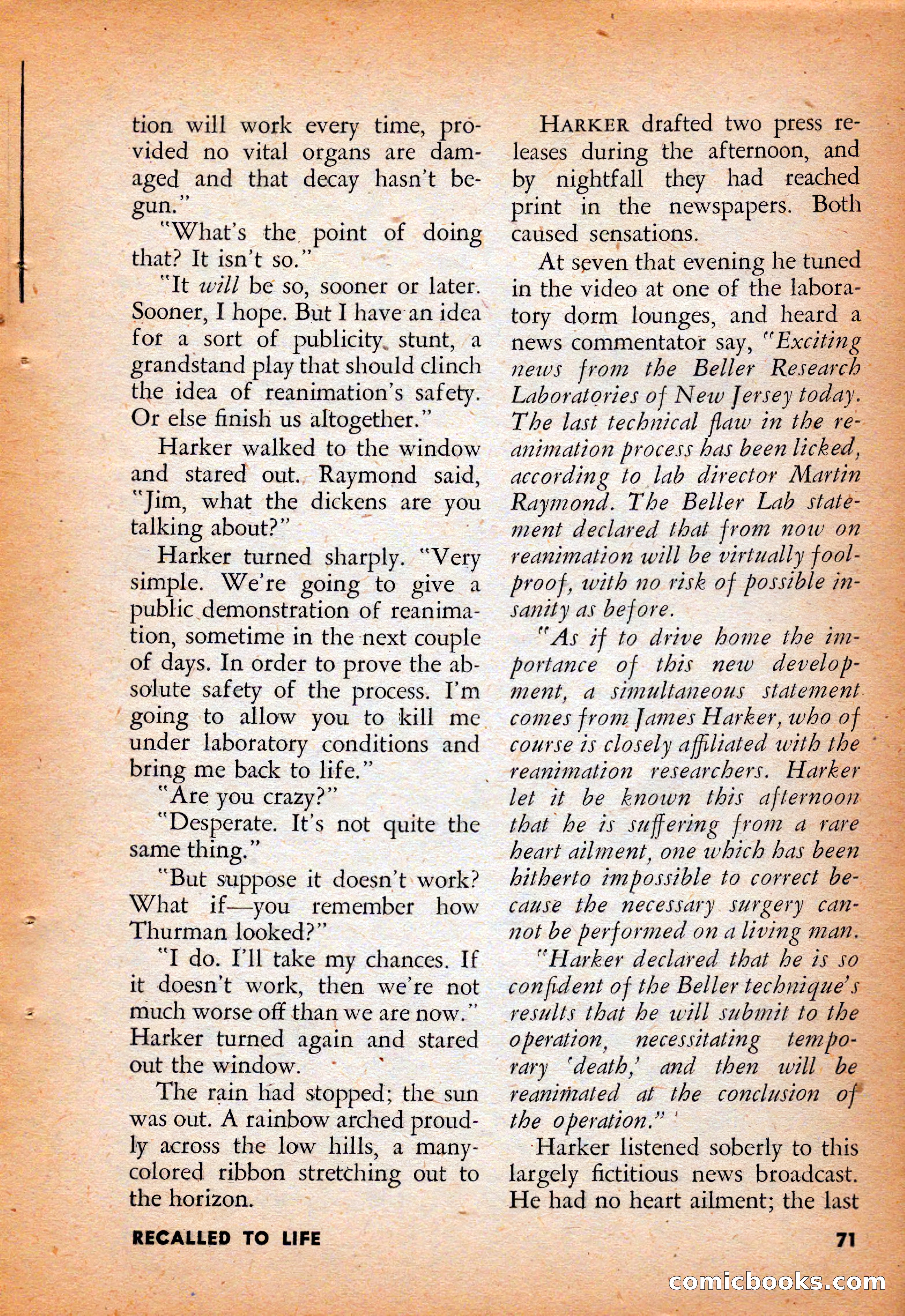 Infinity Science Fiction, August 1958 — page 71 of 132