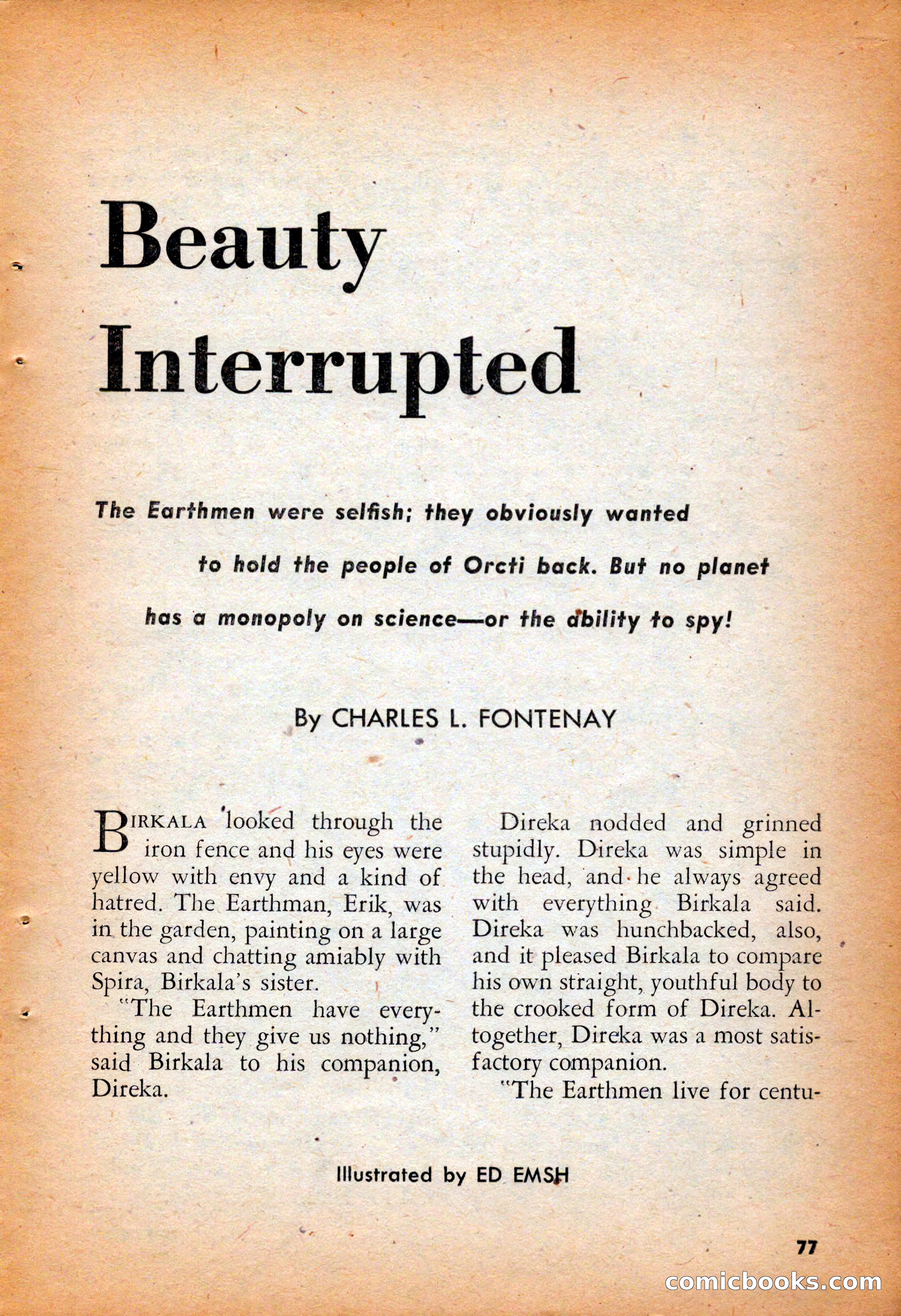 Infinity Science Fiction, August 1958 — page 77 of 132