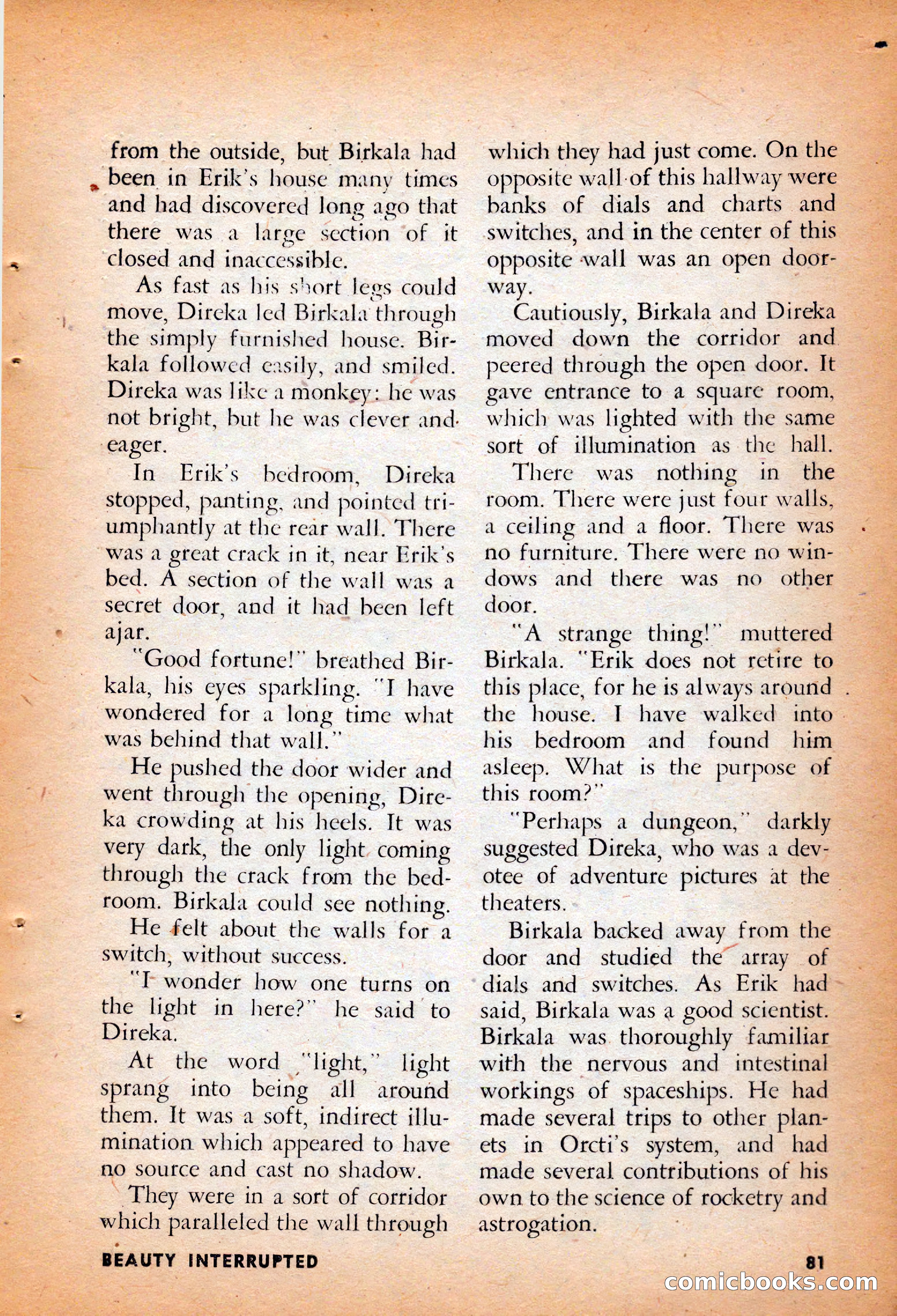 Infinity Science Fiction, August 1958 — page 81 of 132