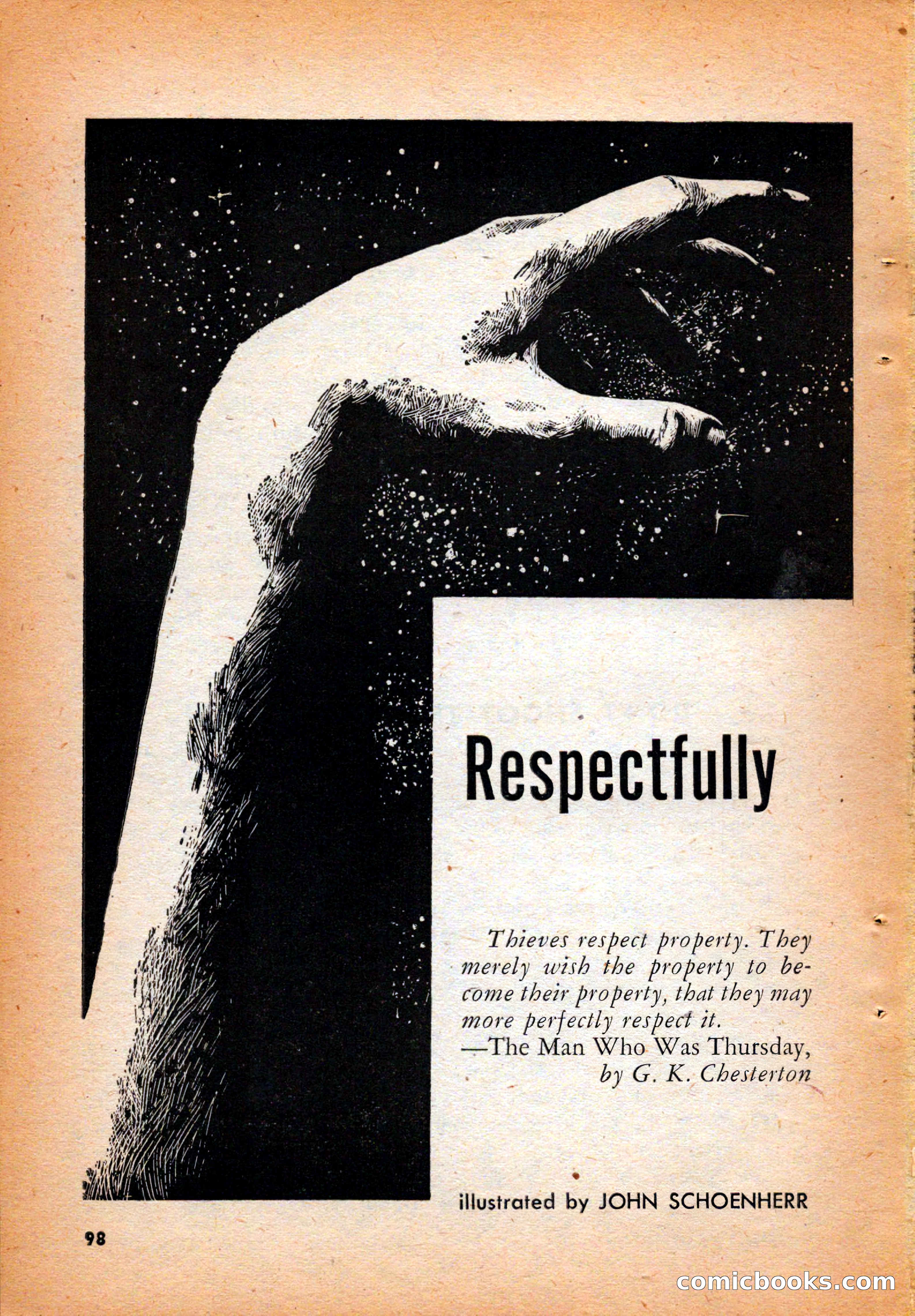 Infinity Science Fiction, August 1958 — page 98 of 132