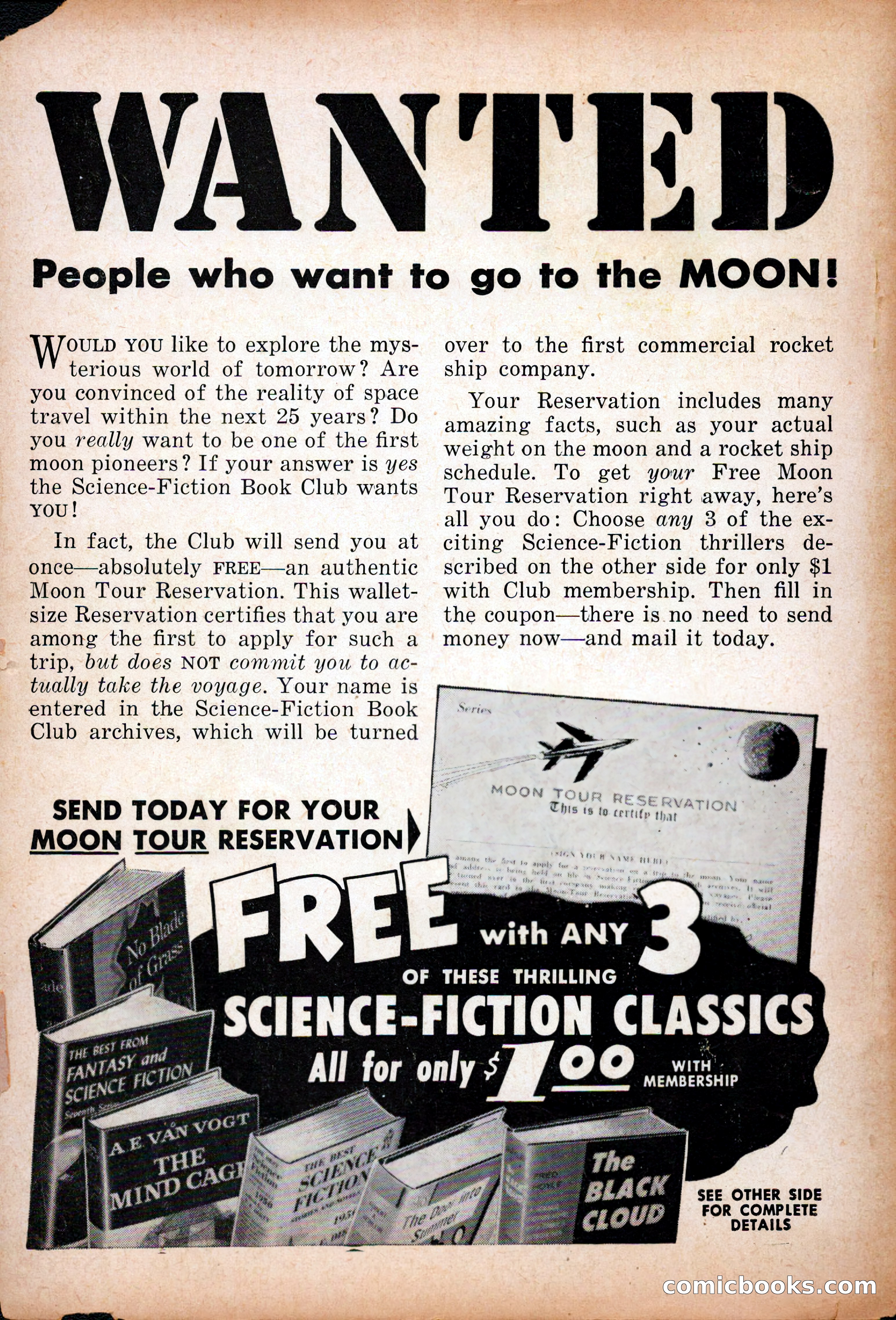 Infinity Science Fiction, August 1958 — page 131 of 132