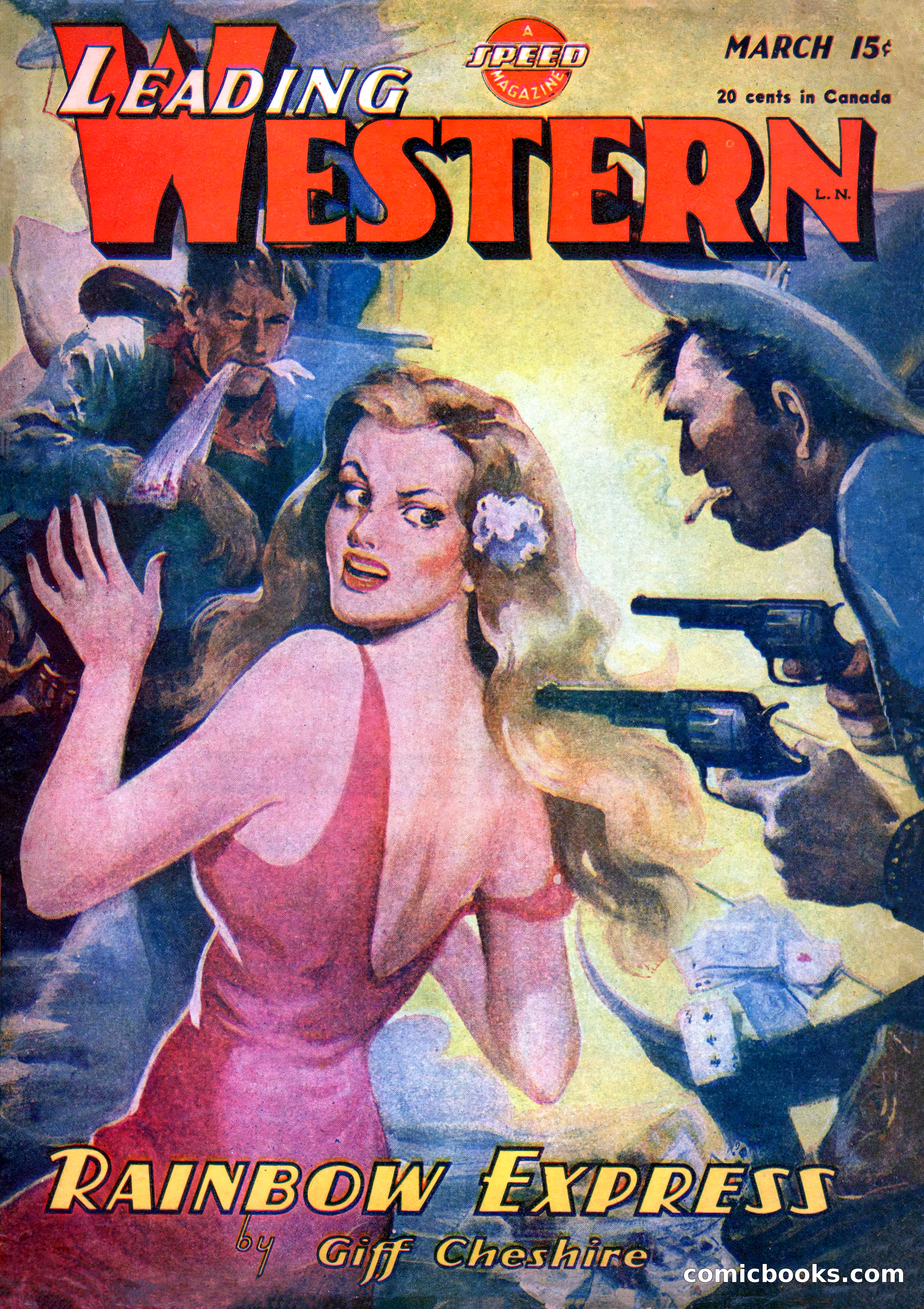 Leading Western, March 1946 — page 1 of 100