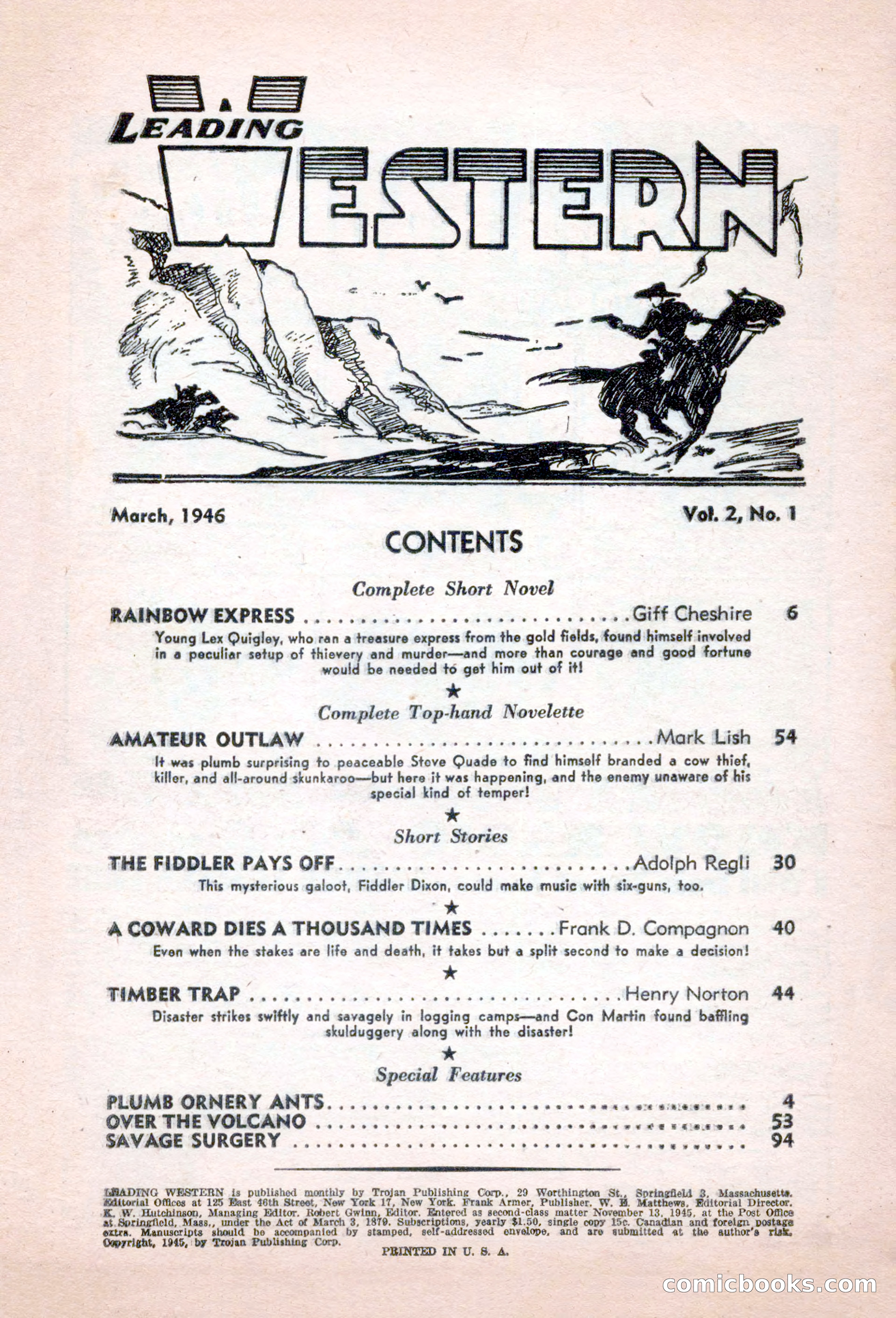 Leading Western, March 1946 — page 4 of 100
