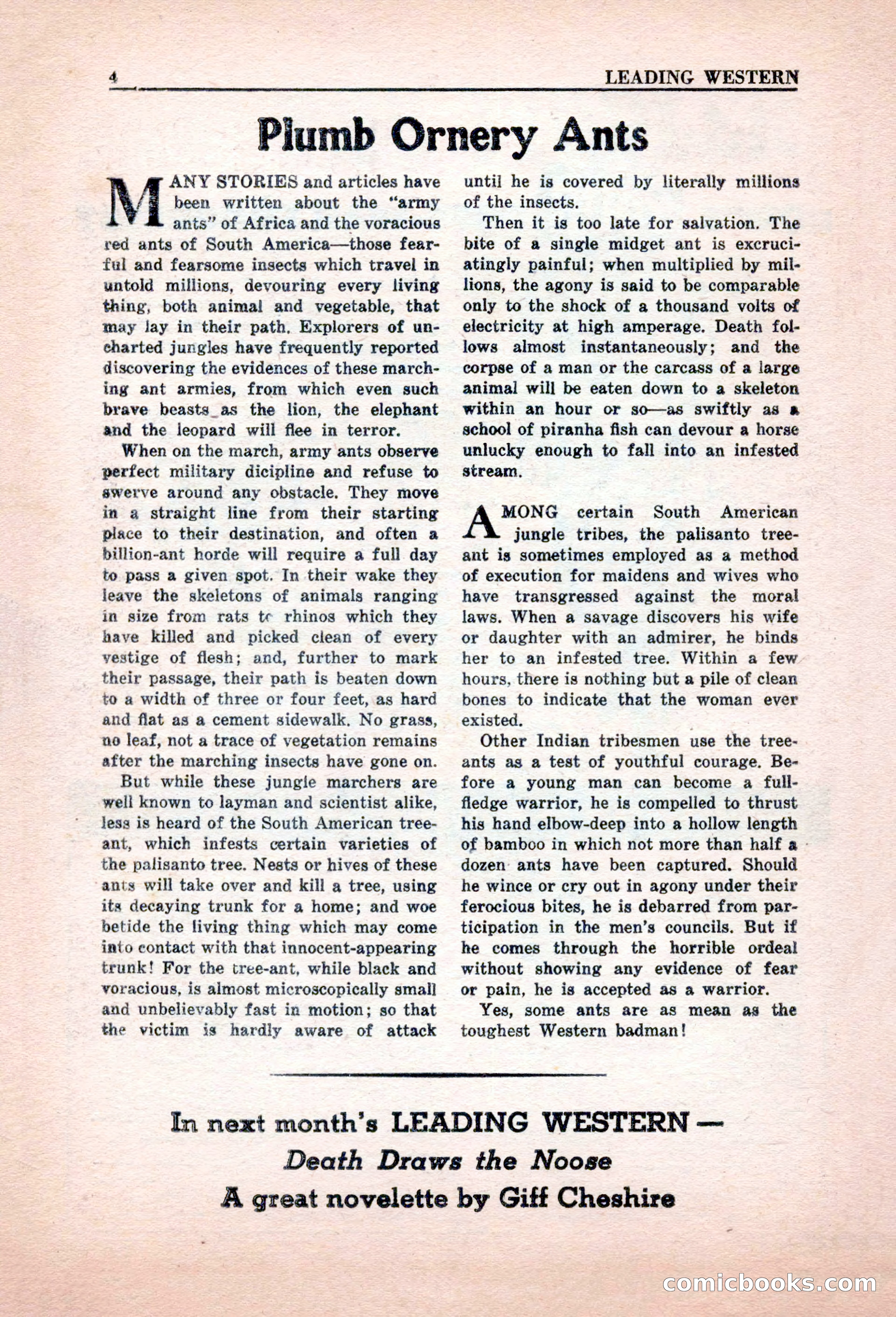 Leading Western, March 1946 — page 6 of 100