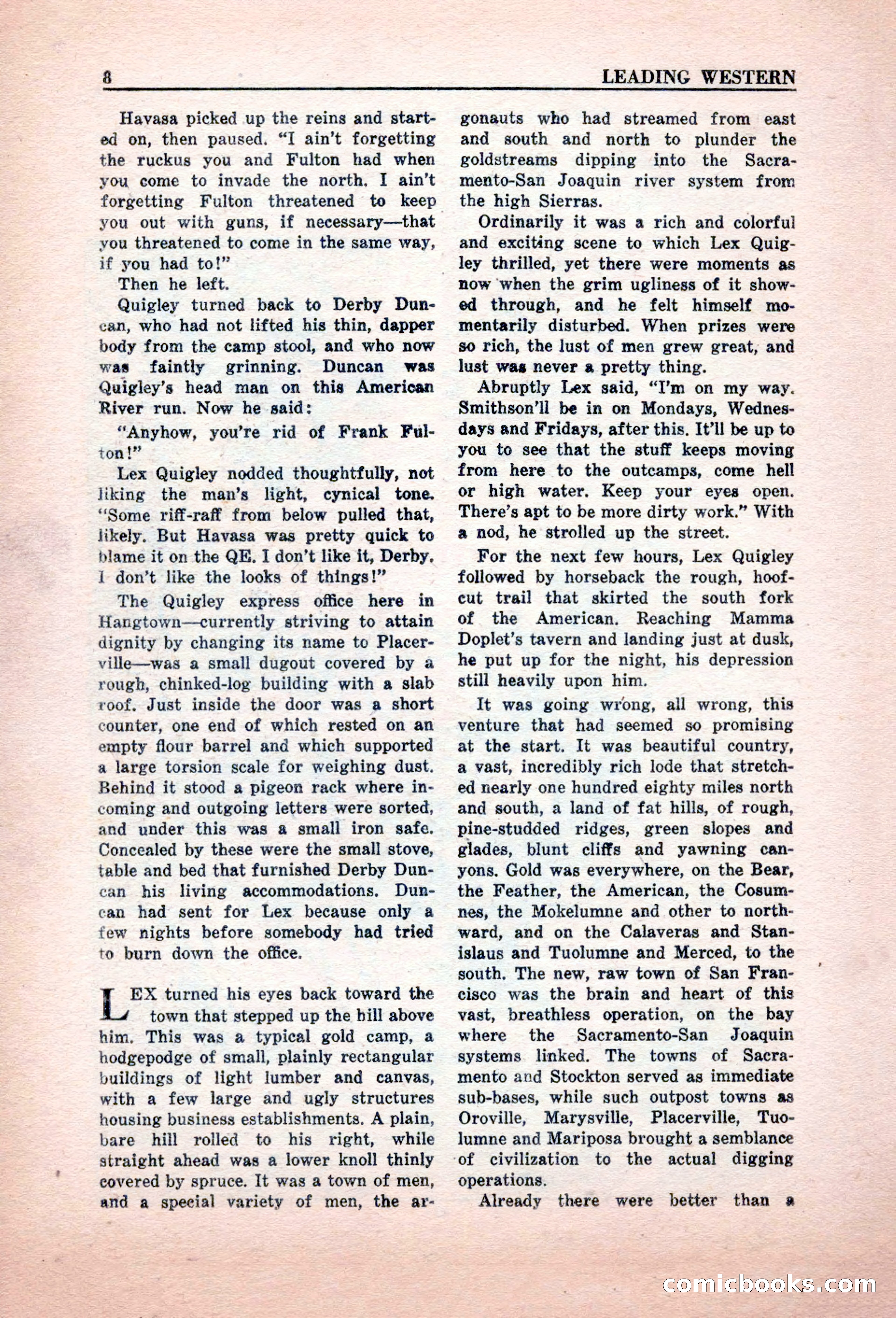 Leading Western, March 1946 — page 10 of 100