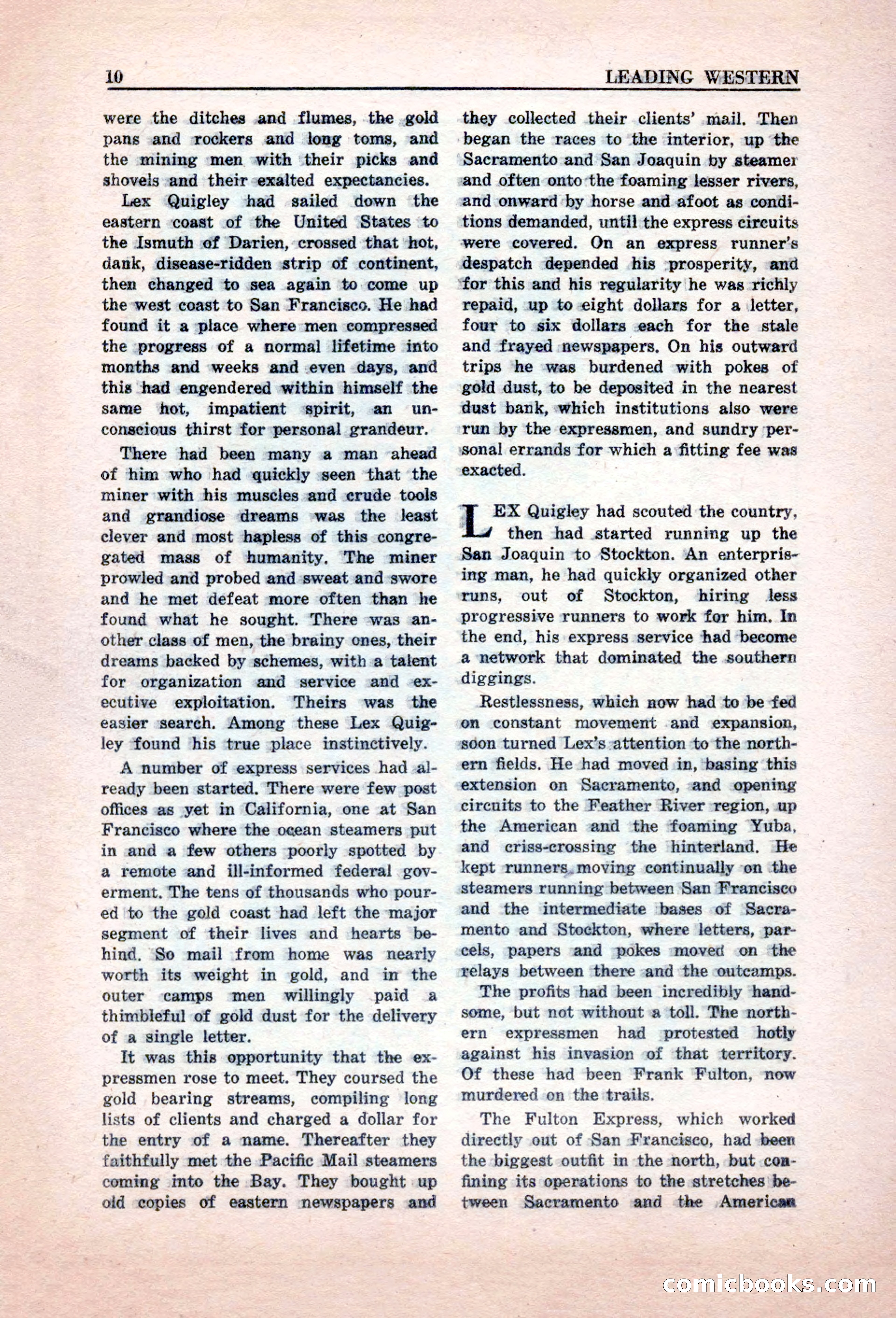 Leading Western, March 1946 — page 12 of 100