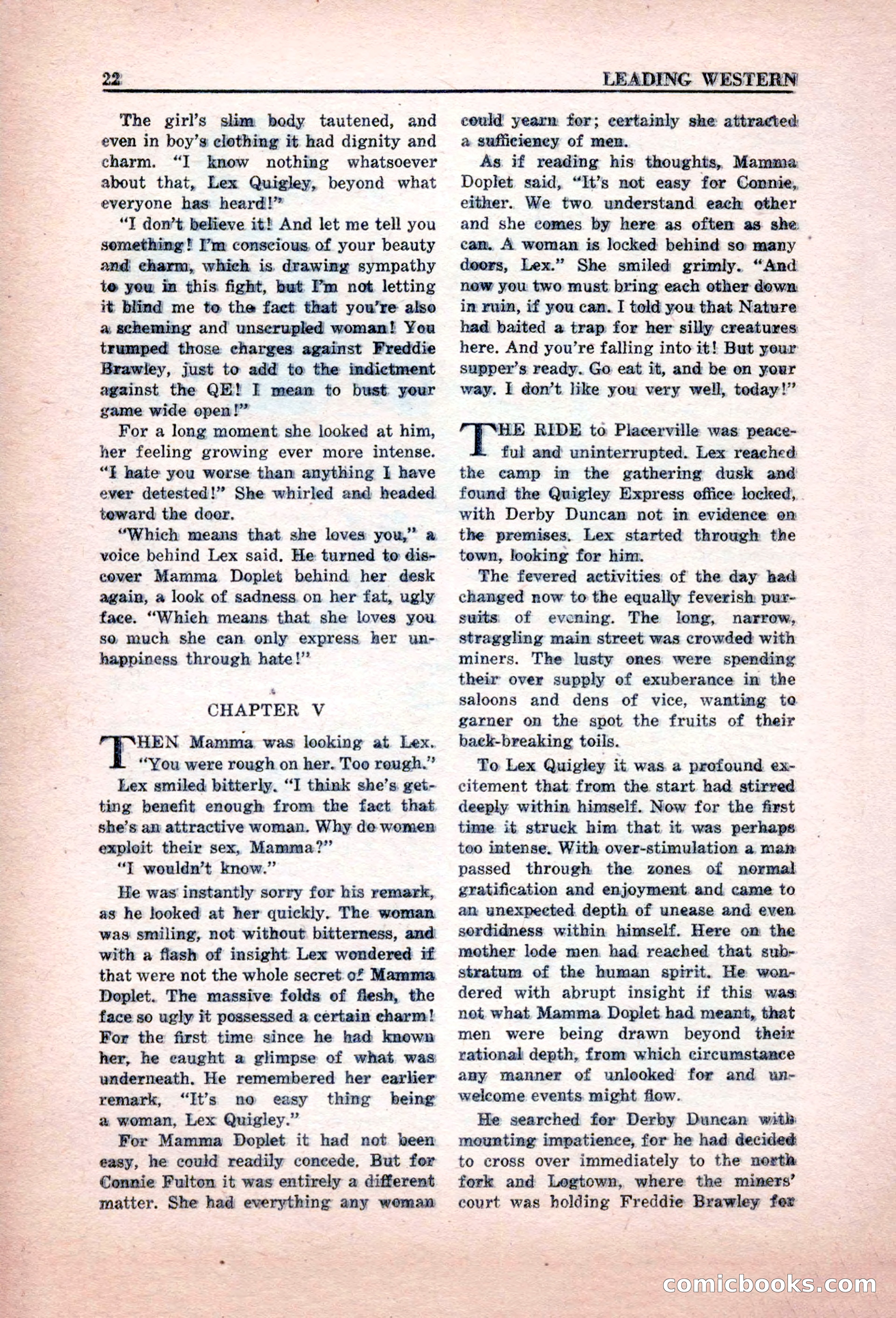 Leading Western, March 1946 — page 24 of 100
