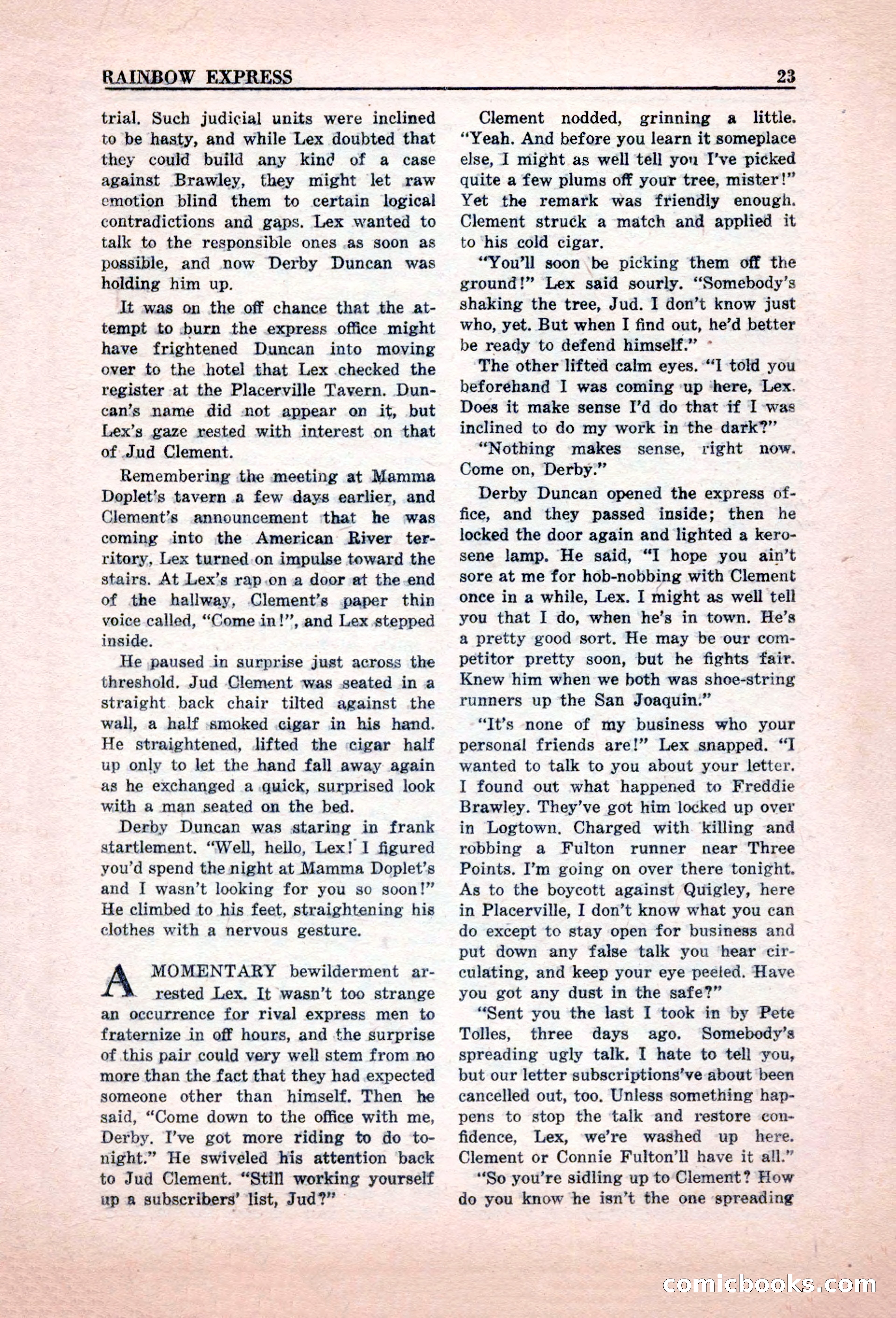 Leading Western, March 1946 — page 25 of 100