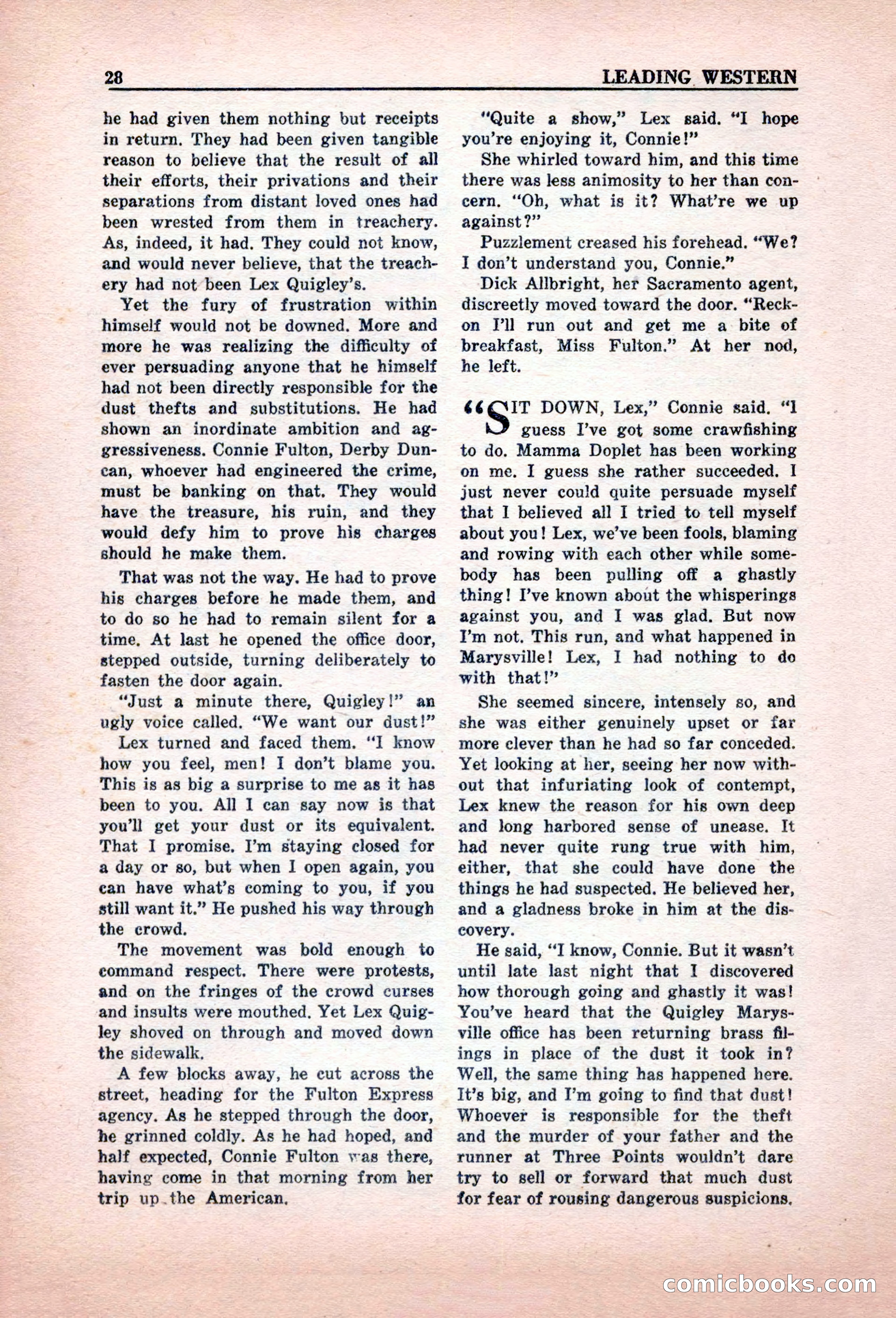 Leading Western, March 1946 — page 30 of 100