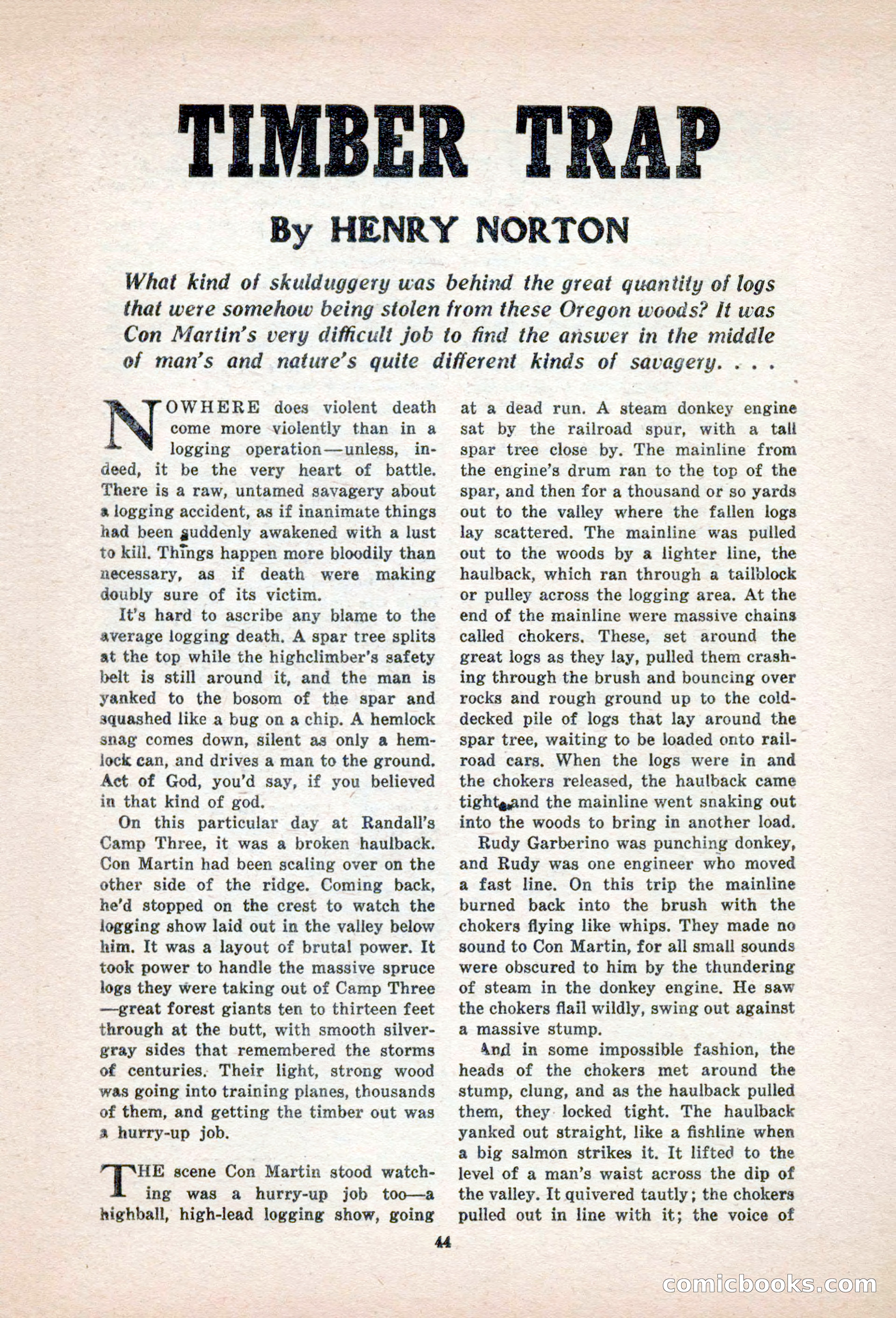 Leading Western, March 1946 — page 46 of 100