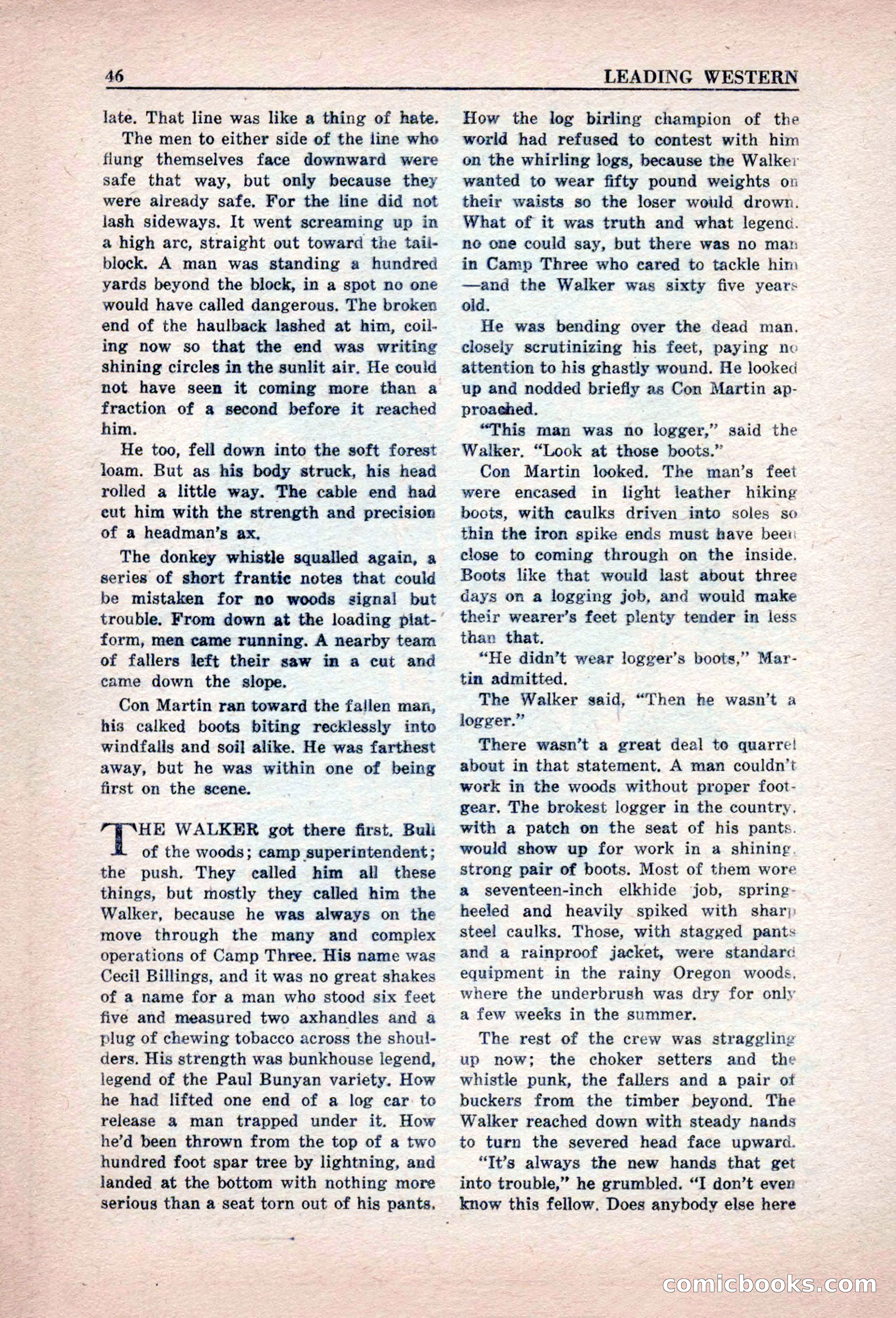 Leading Western, March 1946 — page 48 of 100