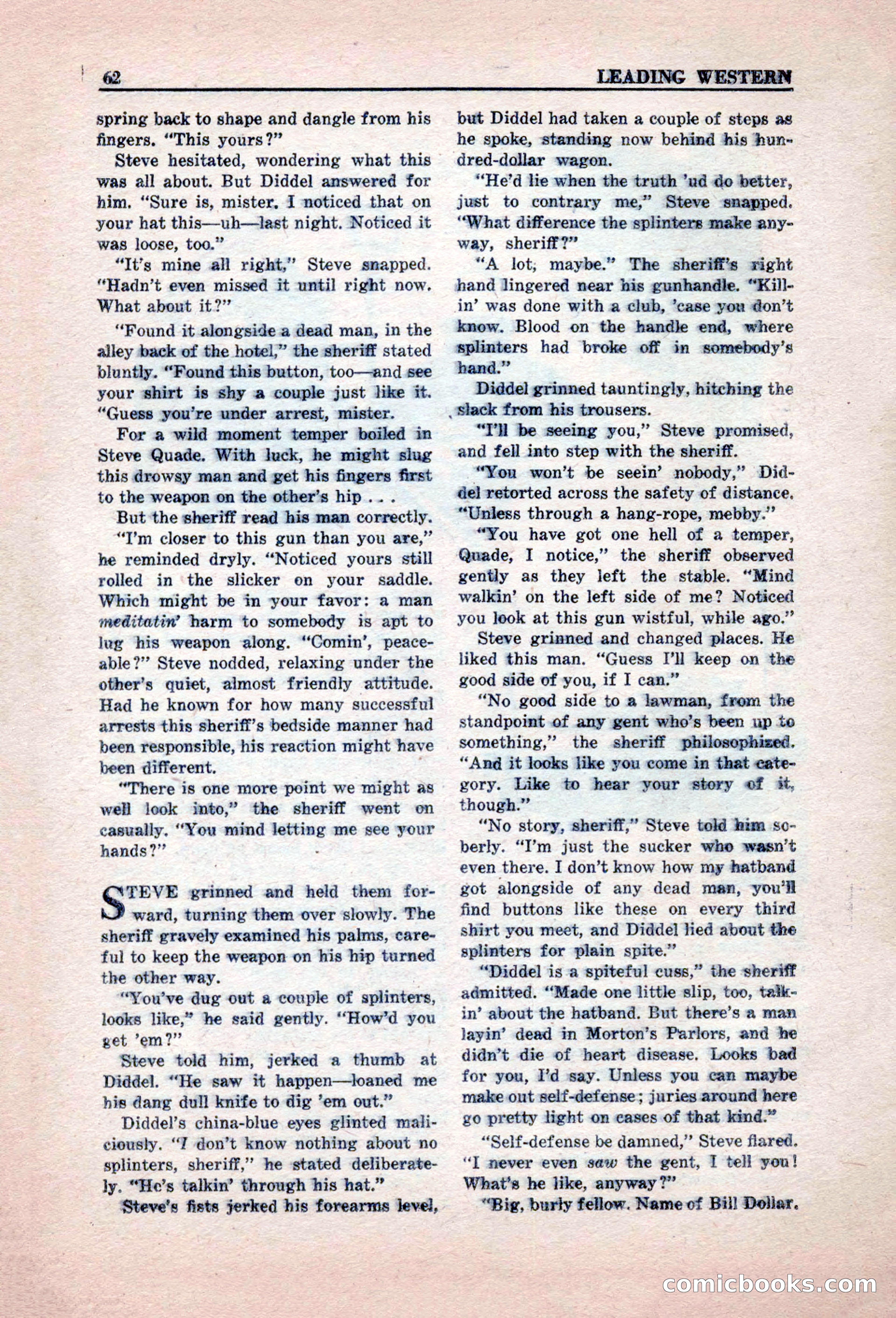 Leading Western, March 1946 — page 64 of 100