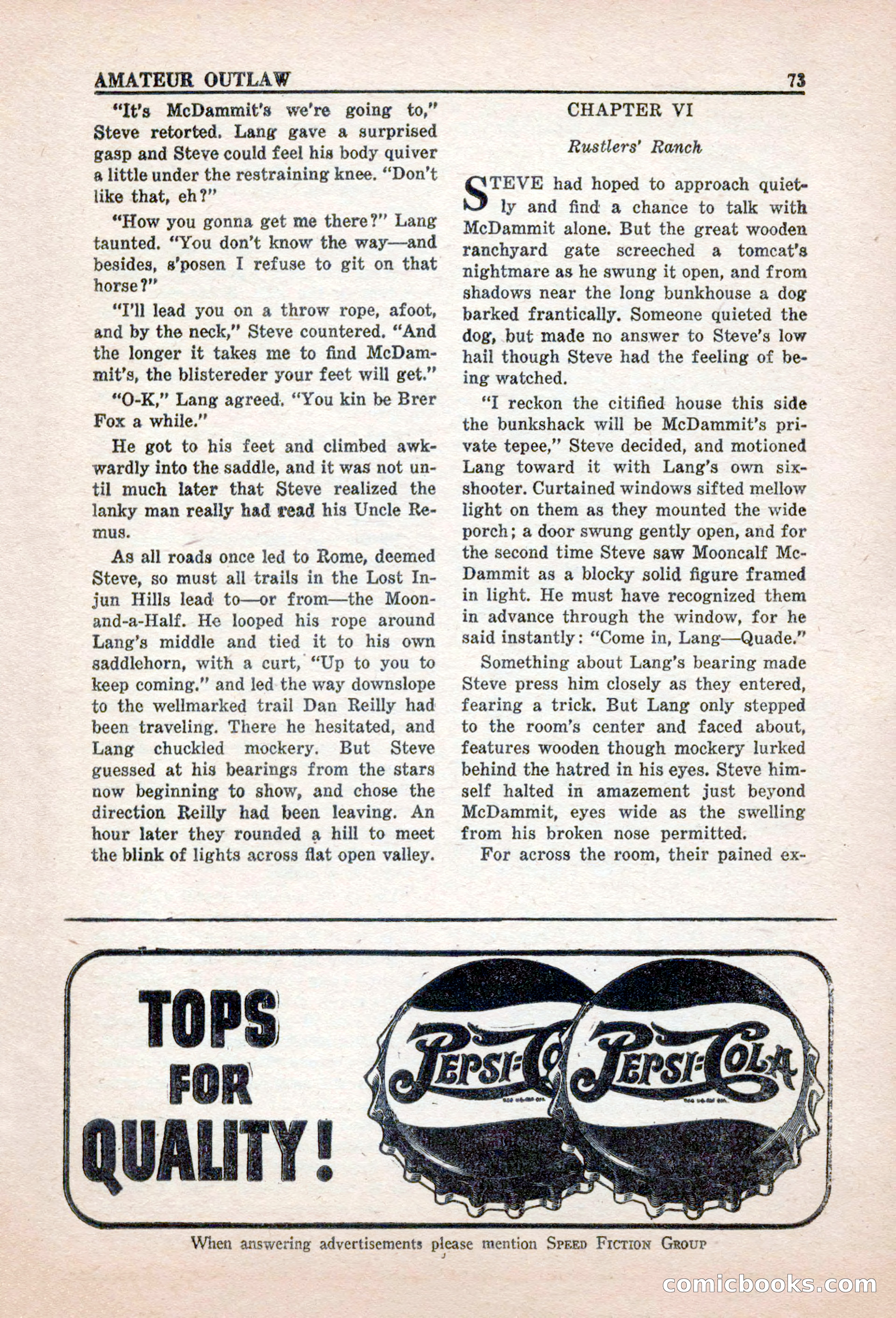 Leading Western, March 1946 — page 75 of 100