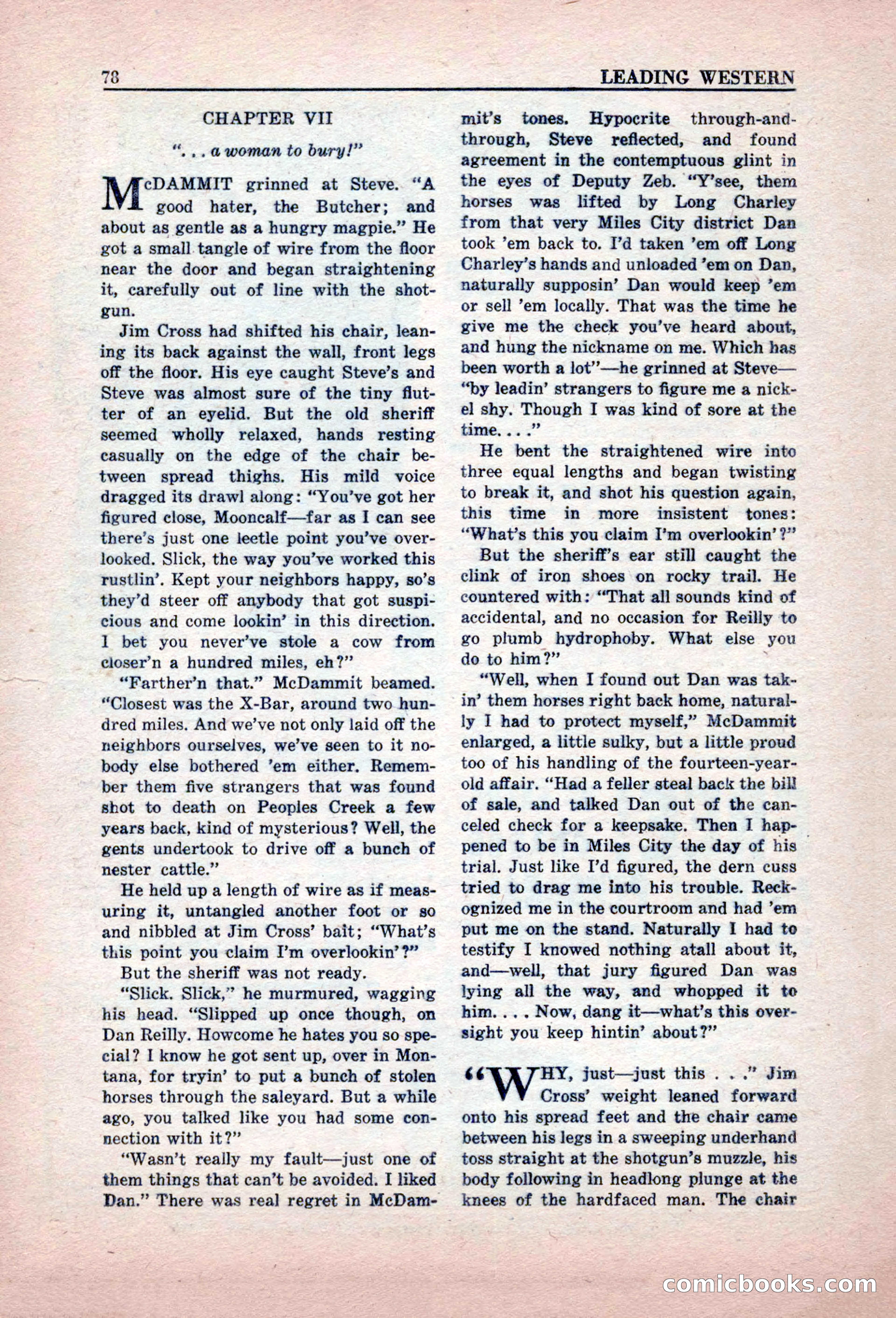 Leading Western, March 1946 — page 80 of 100