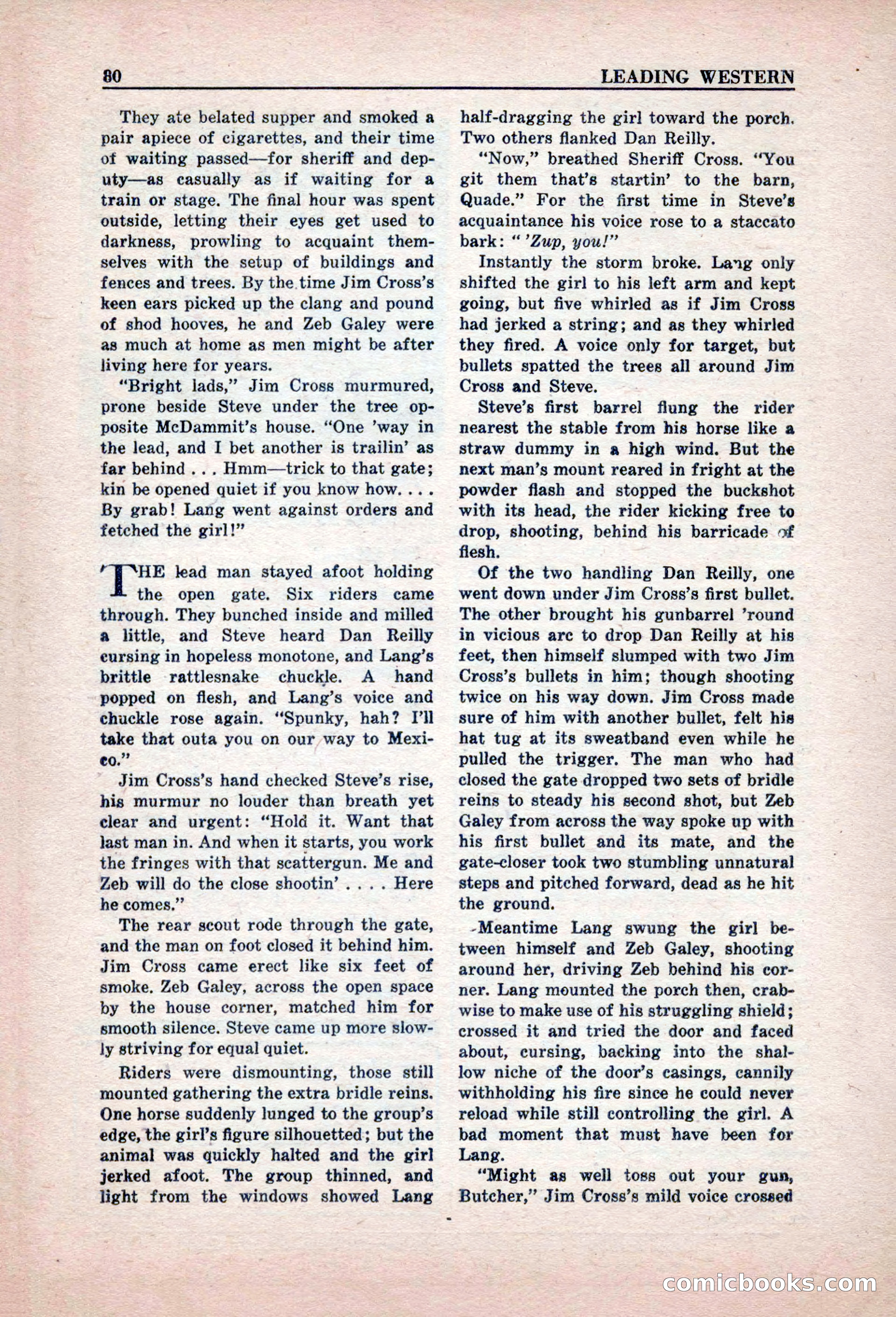 Leading Western, March 1946 — page 82 of 100