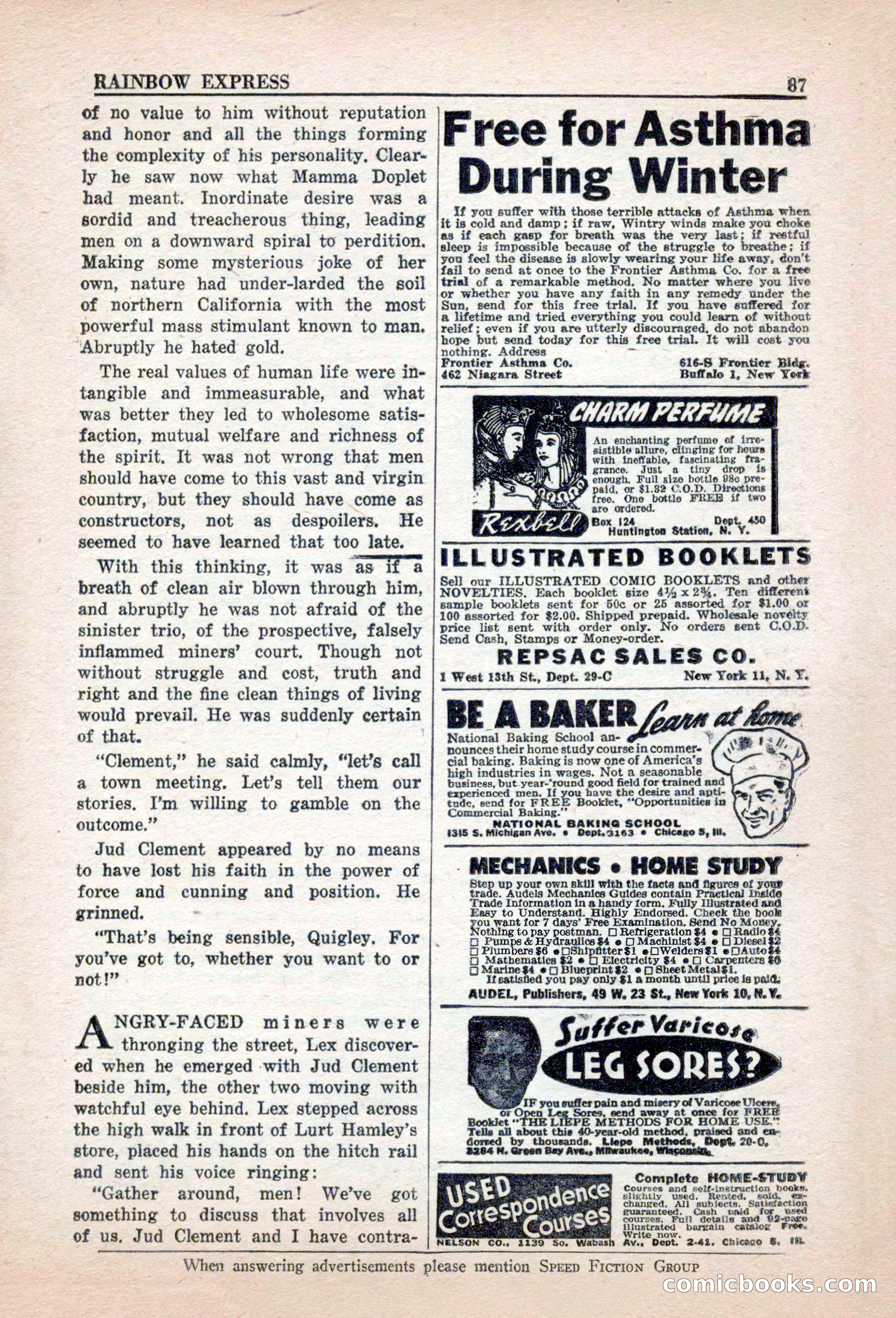Leading Western, March 1946 — page 89 of 100