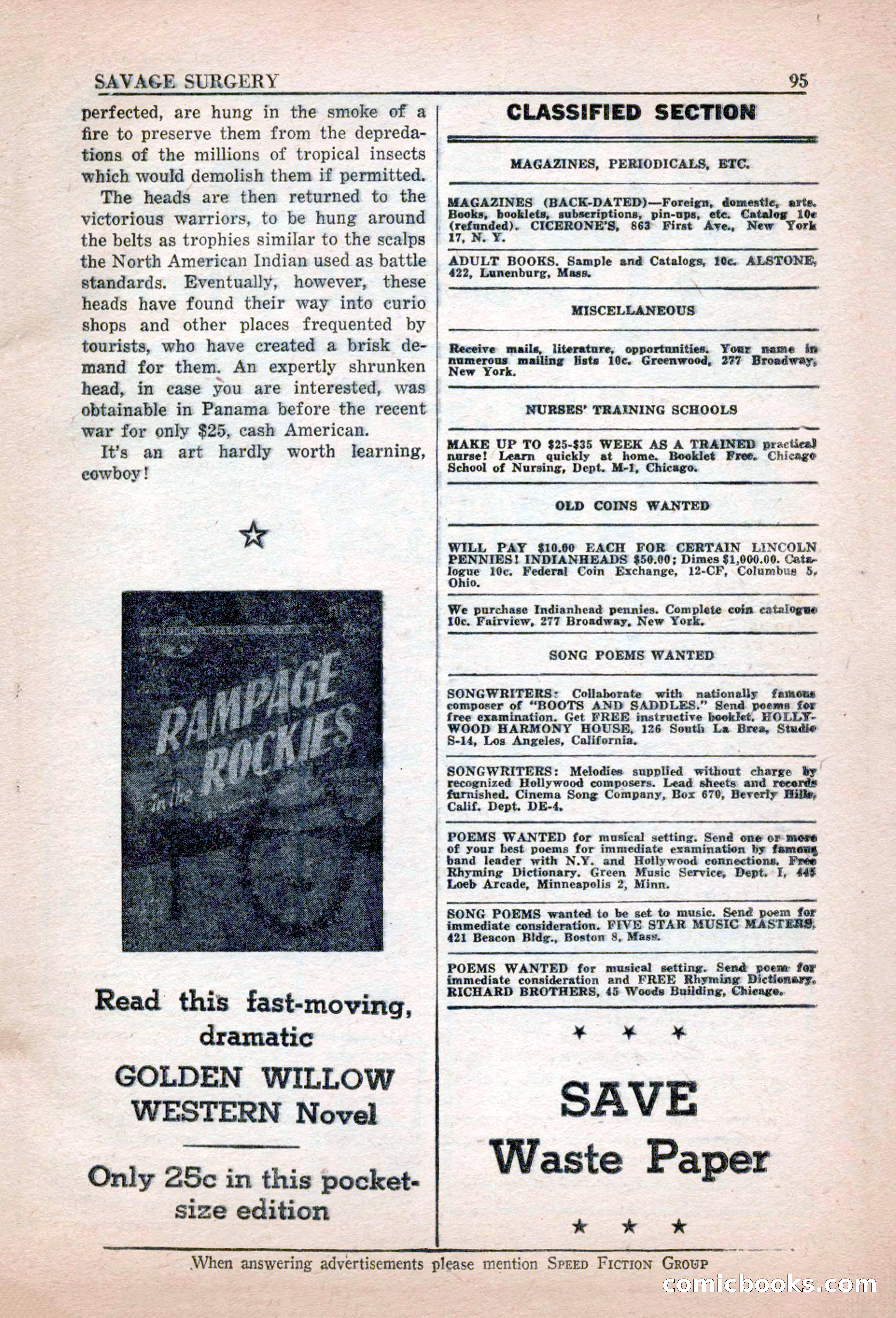 Leading Western, March 1946 — page 97 of 100