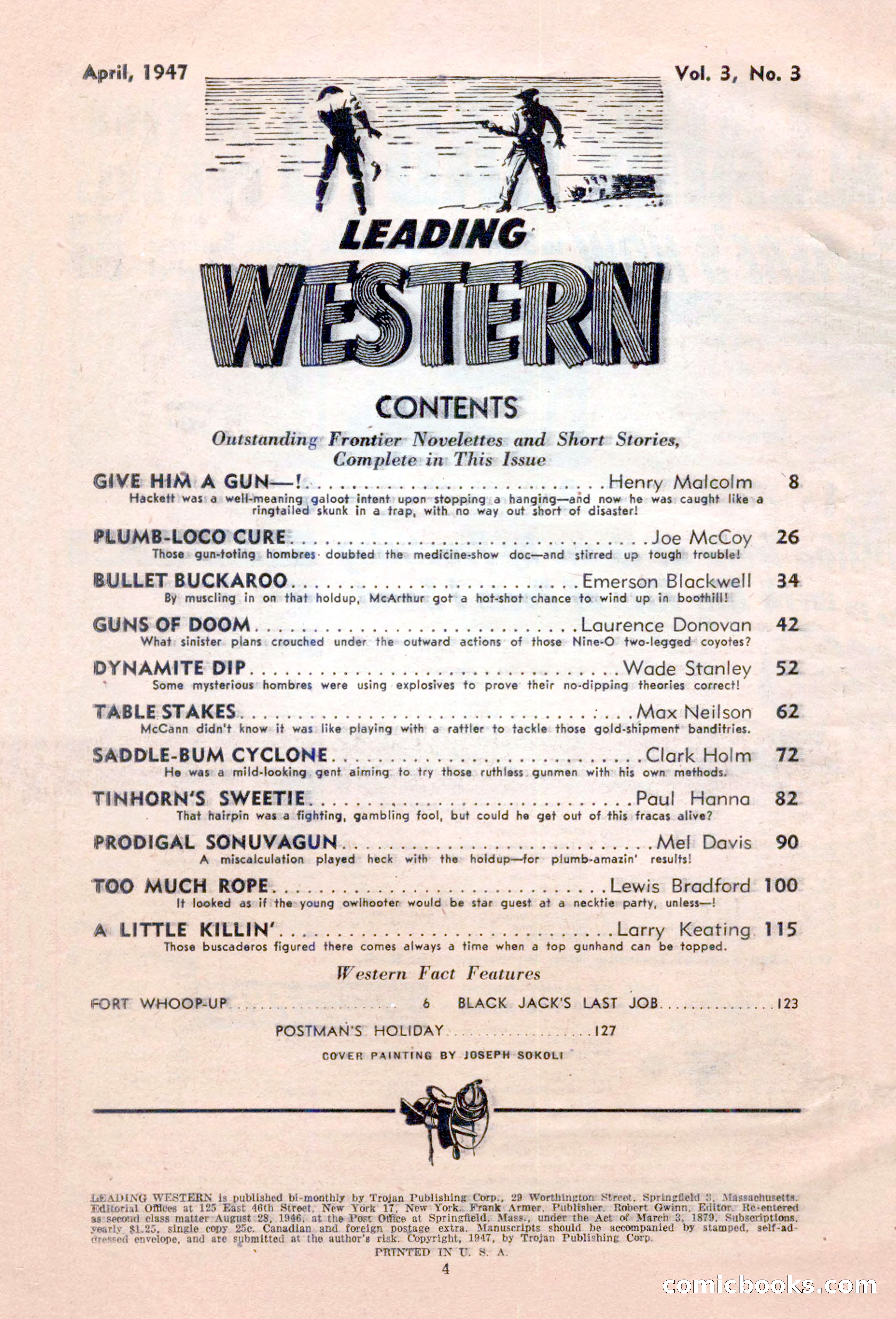 Leading Western, Vol. 3, No. 3 — page 4 of 132