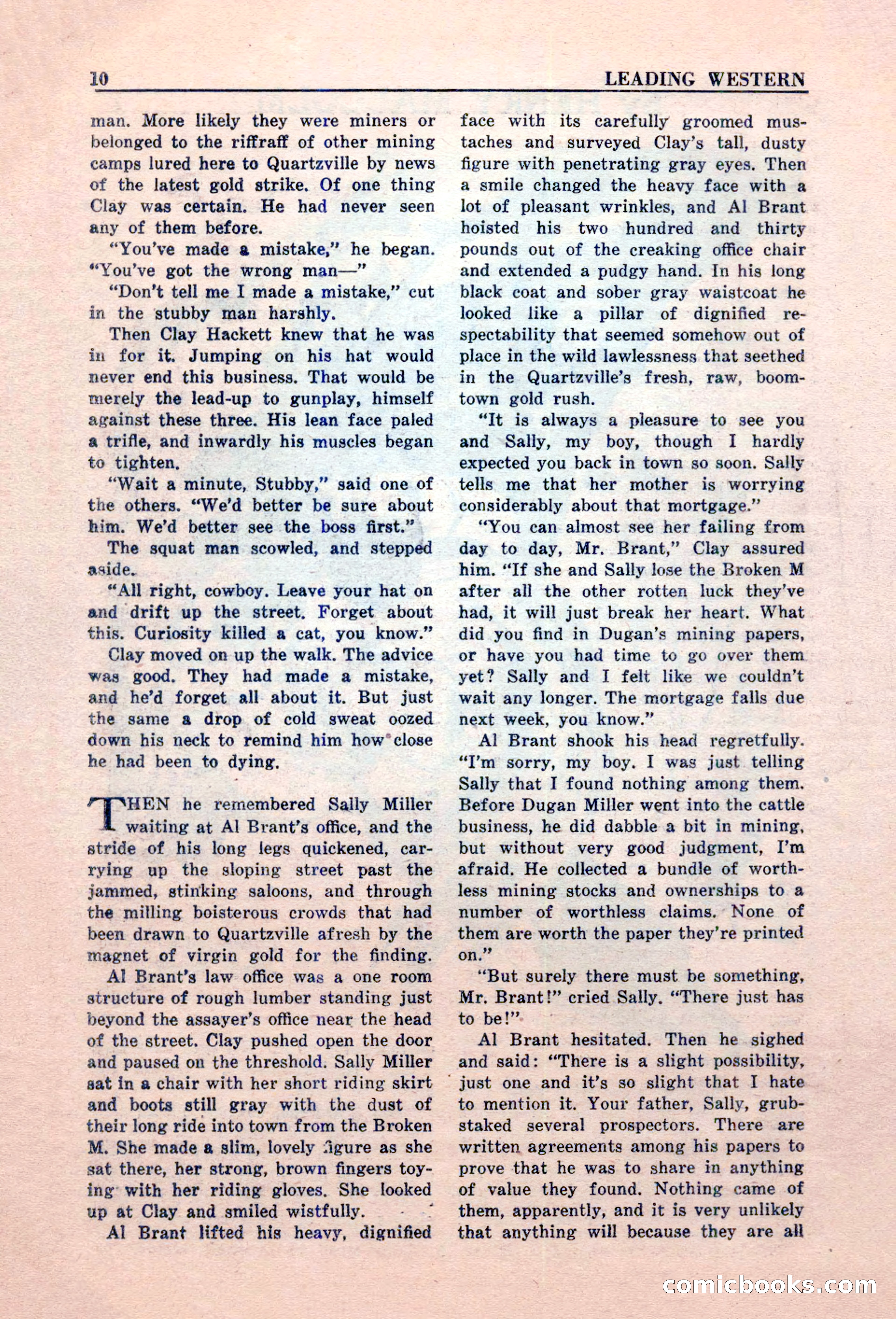 Leading Western, Vol. 3, No. 3 — page 10 of 132