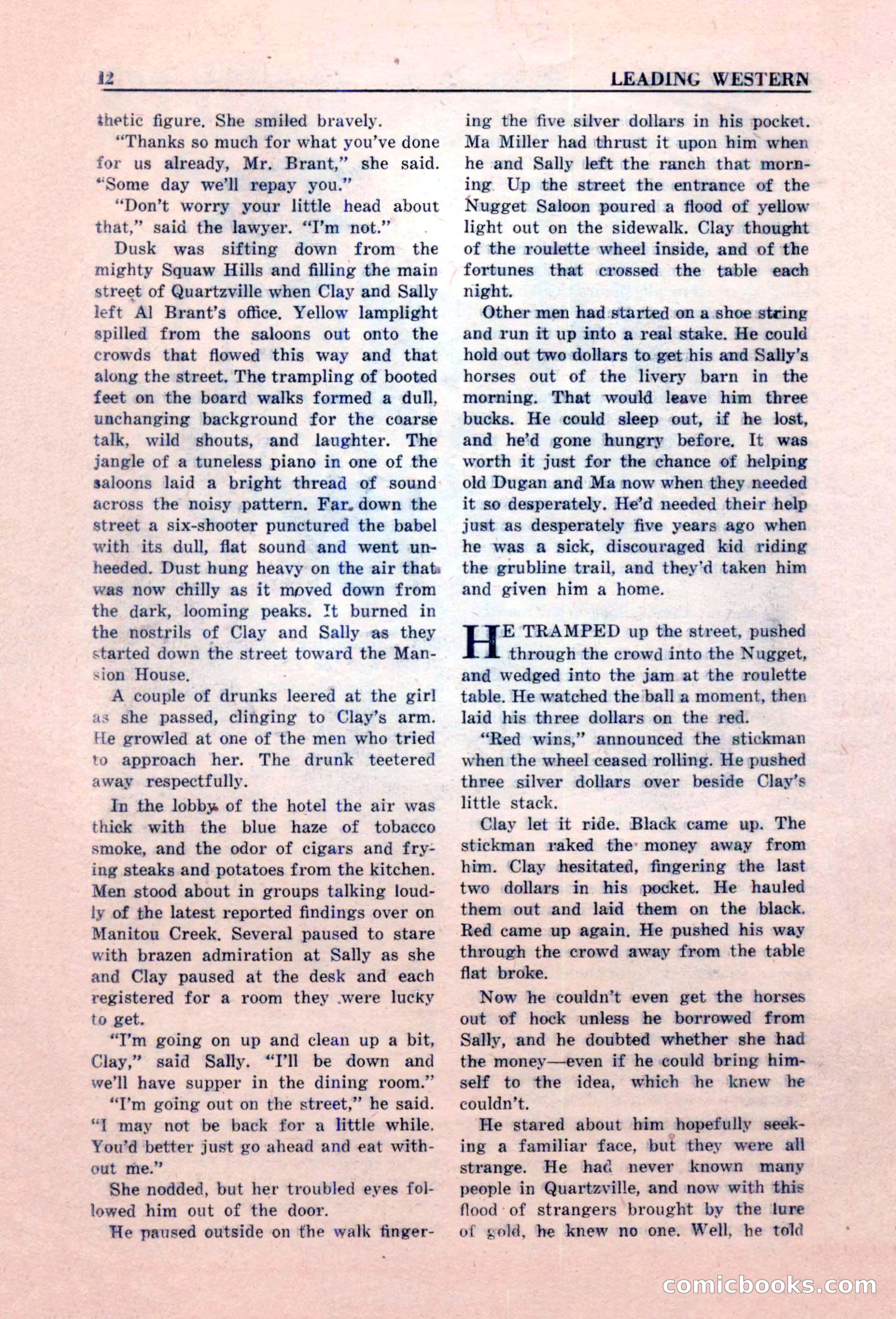 Leading Western, Vol. 3, No. 3 — page 12 of 132