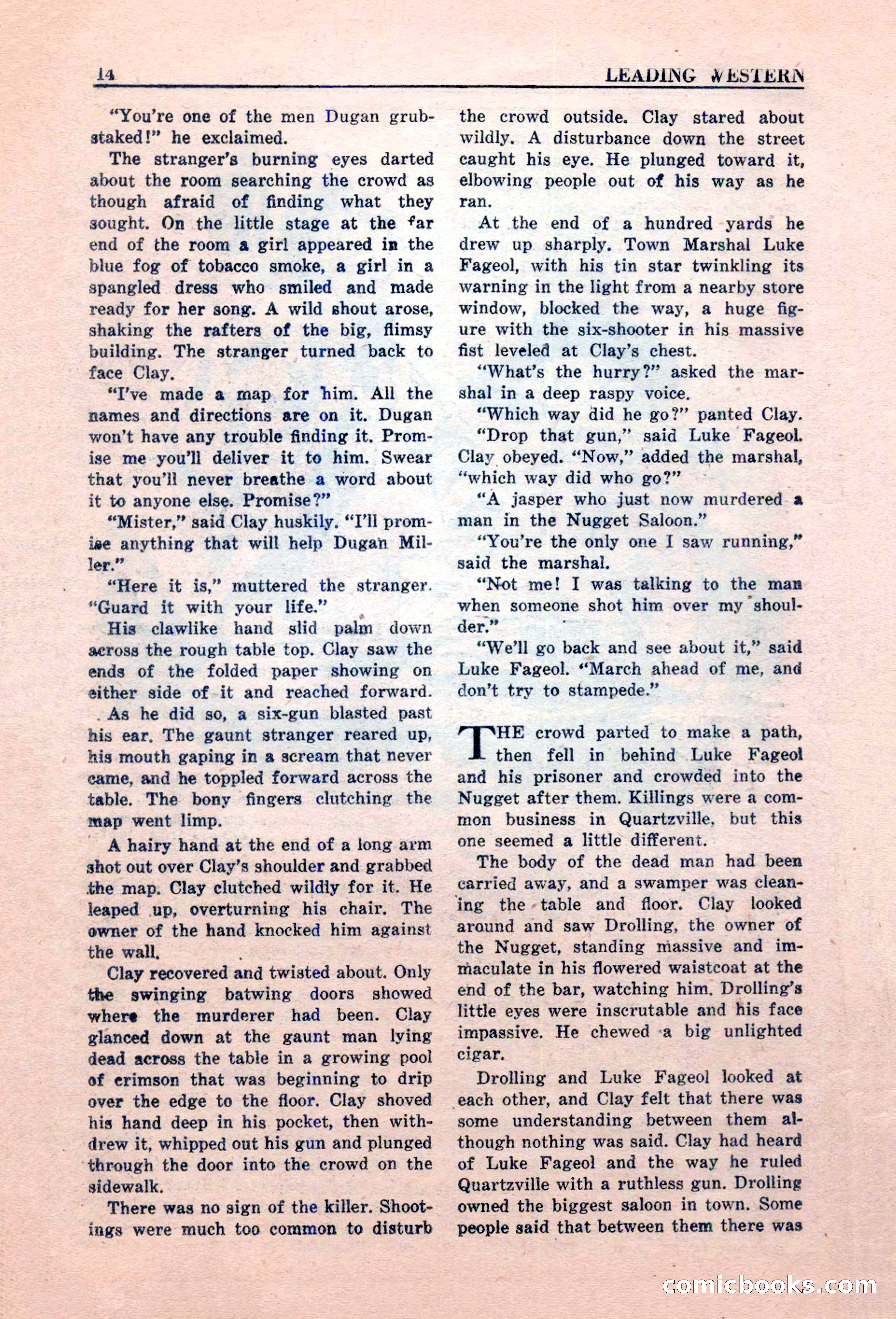 Leading Western, Vol. 3, No. 3 — page 14 of 132