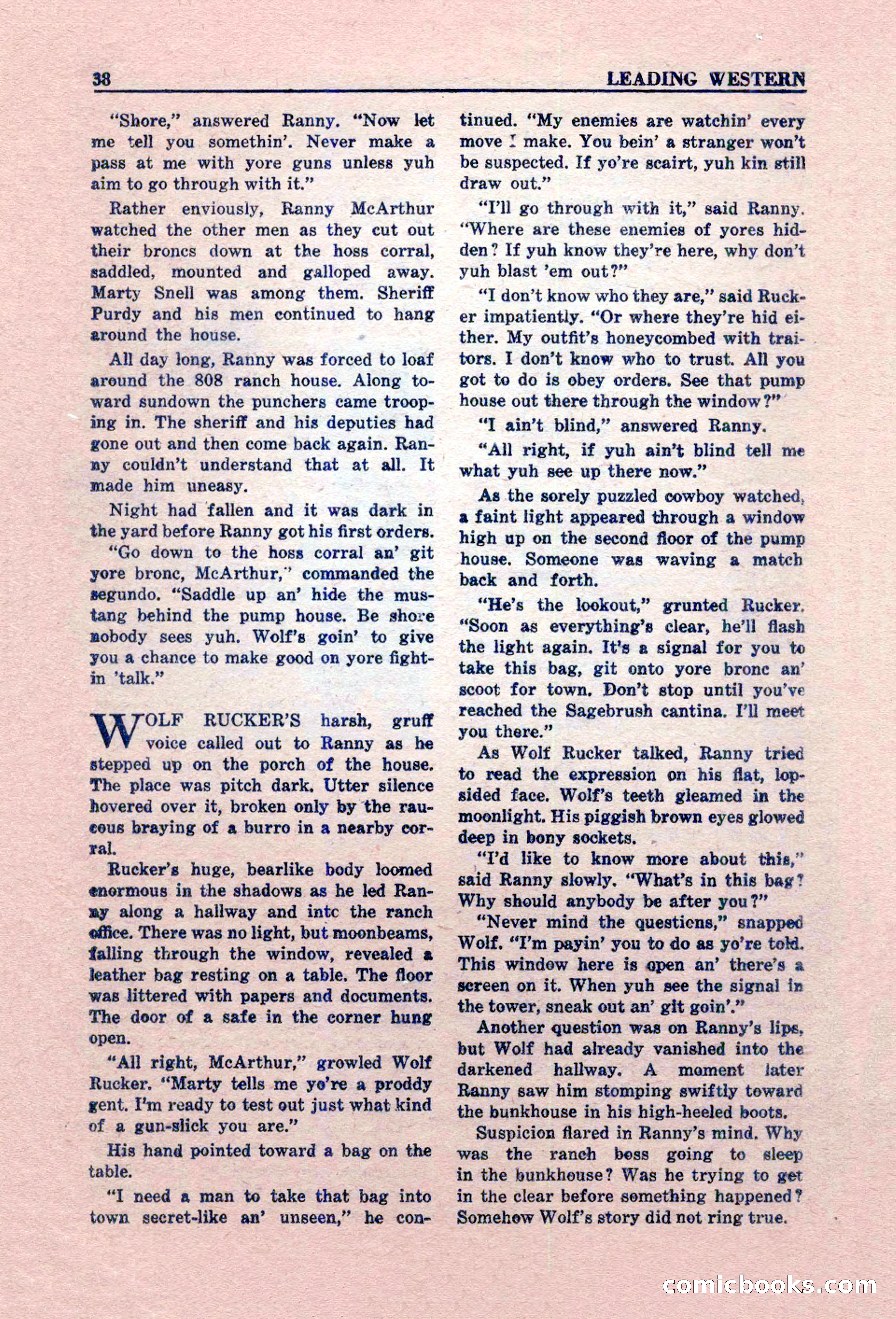 Leading Western, Vol. 3, No. 3 — page 38 of 132
