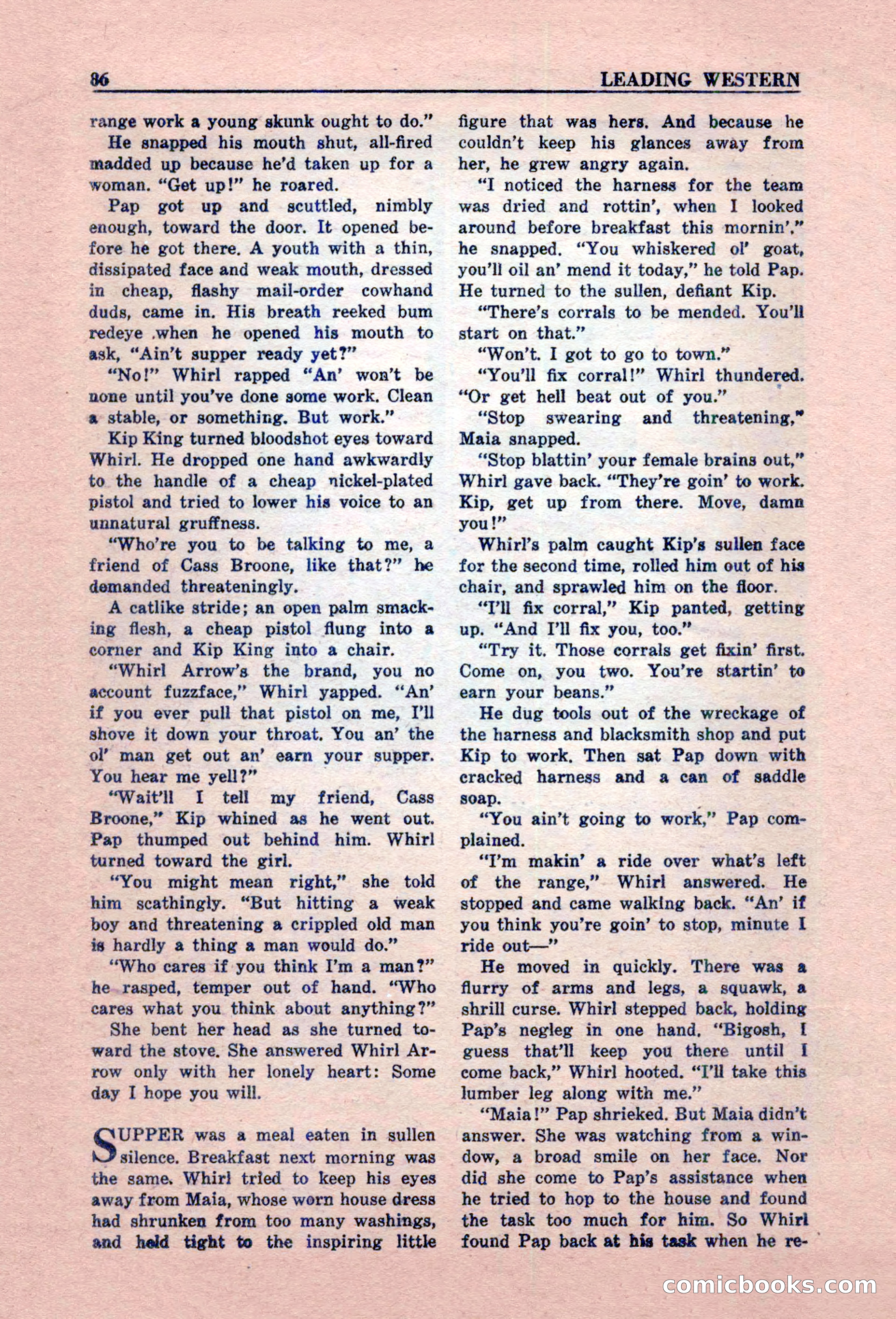 Leading Western, Vol. 3, No. 3 — page 86 of 132