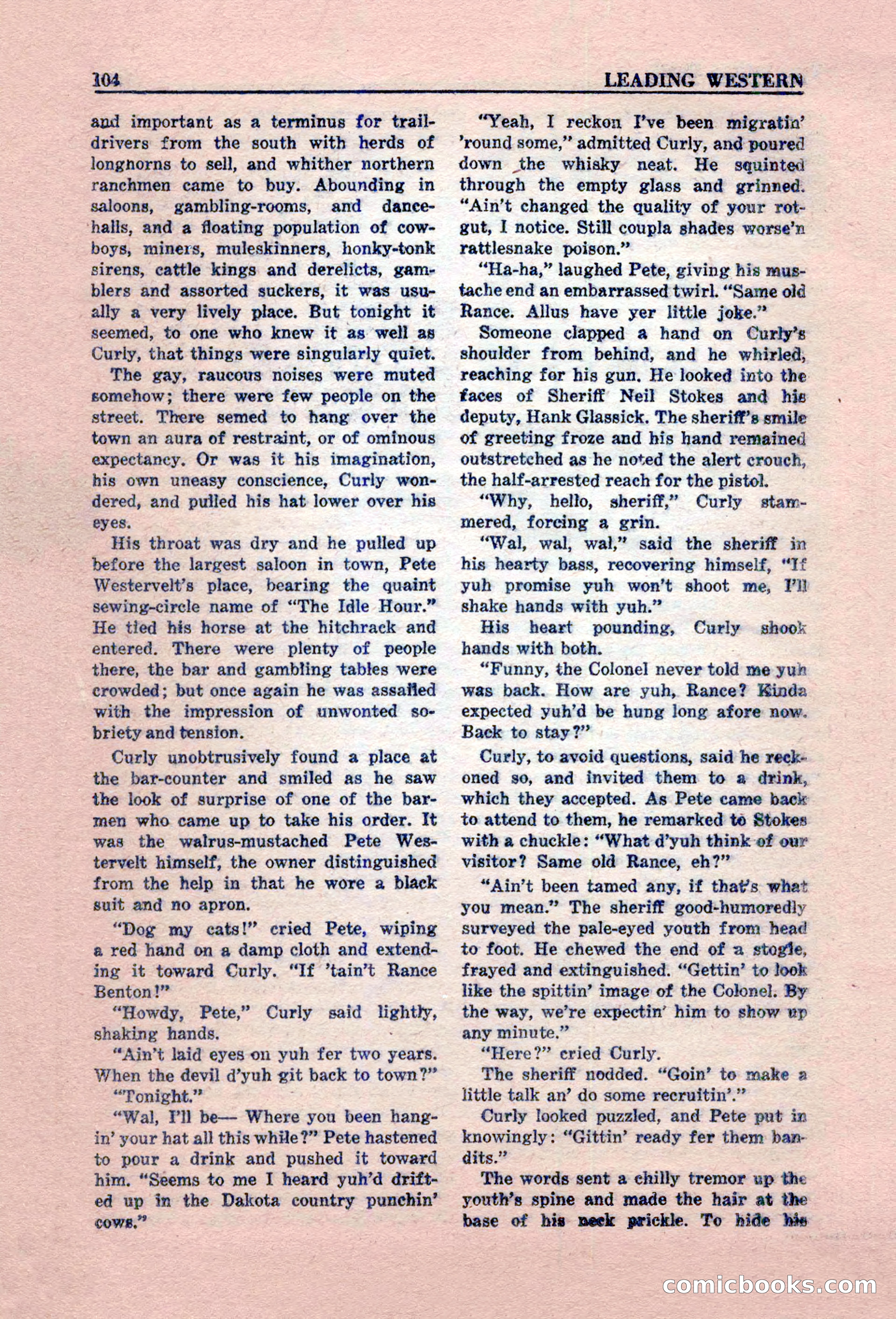 Leading Western, Vol. 3, No. 3 — page 104 of 132