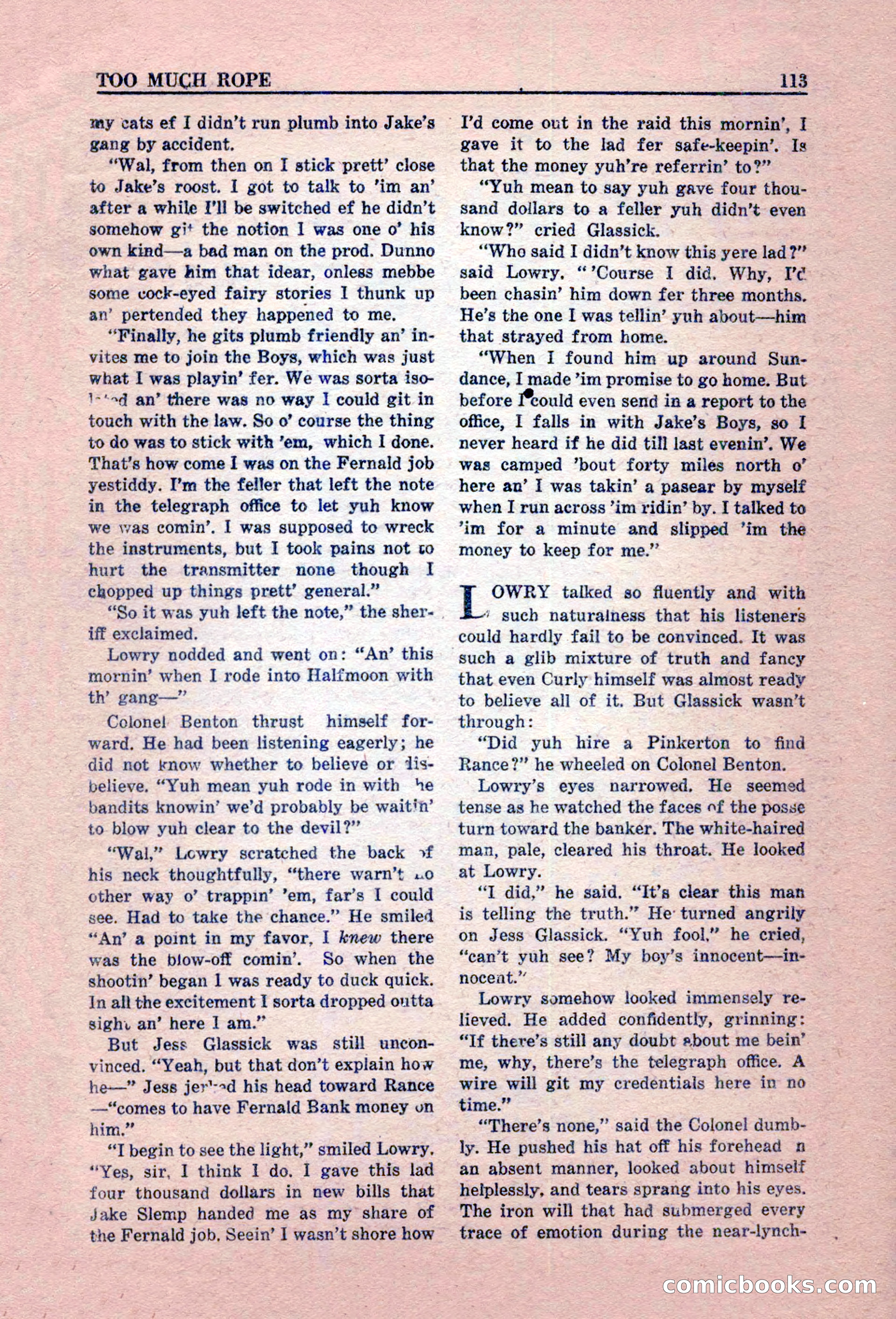 Leading Western, Vol. 3, No. 3 — page 113 of 132