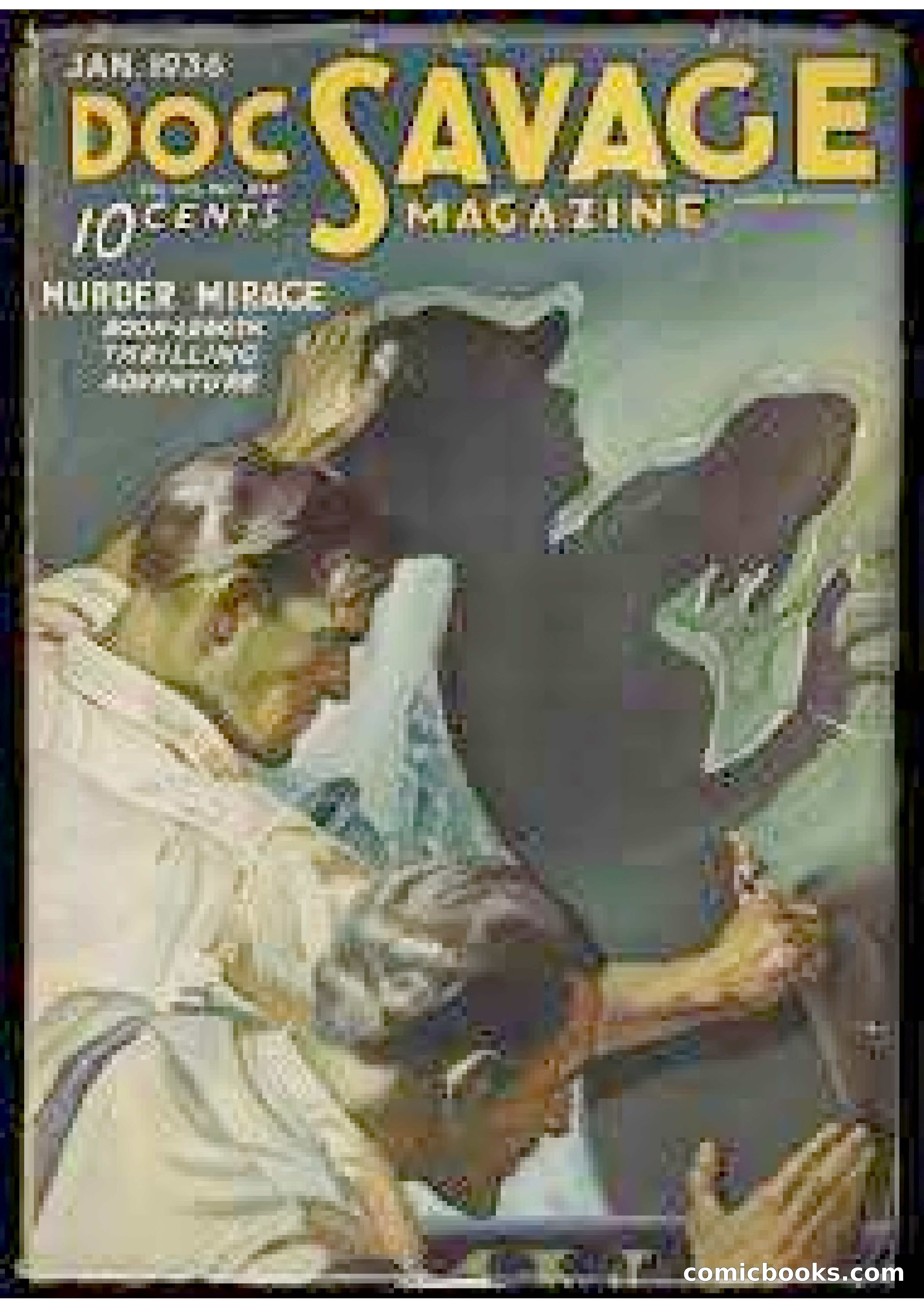 Doc Savage en Français: Le Mirage De La Mort — page 2 of 76